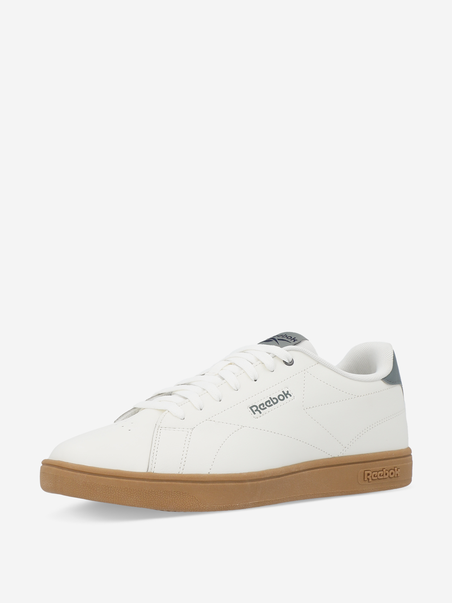 фото Кеды мужские reebok court clean, белый