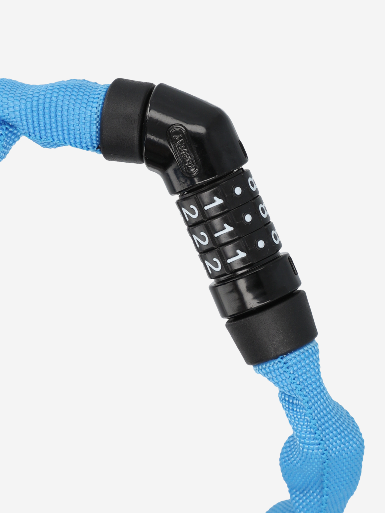 фото Замок велосипедный кодовый abus 4804 c/75 bu steel-o-chain, синий