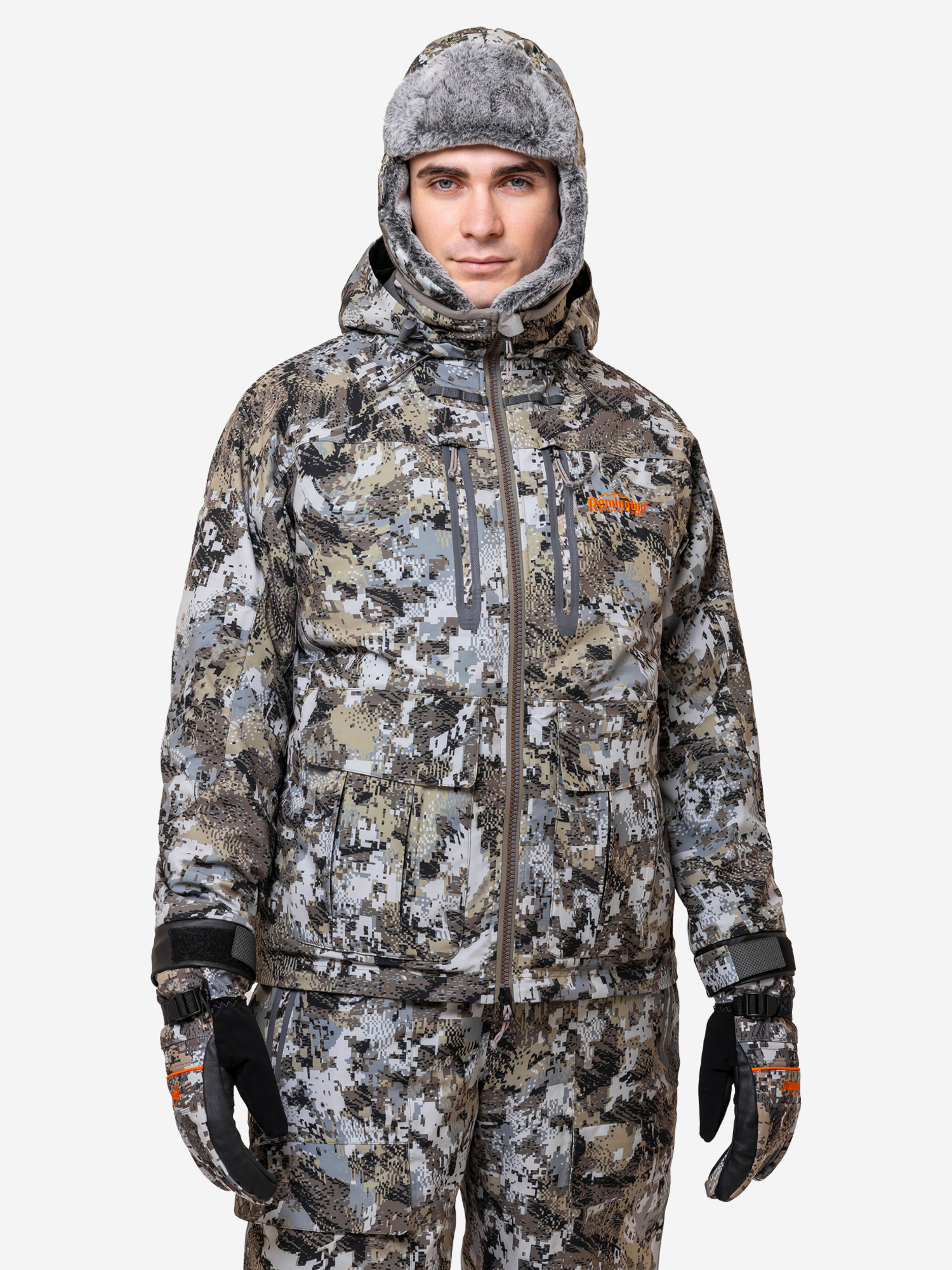 фото Костюм утепленный мужской remington 3 в1 carpathians fit, зеленый