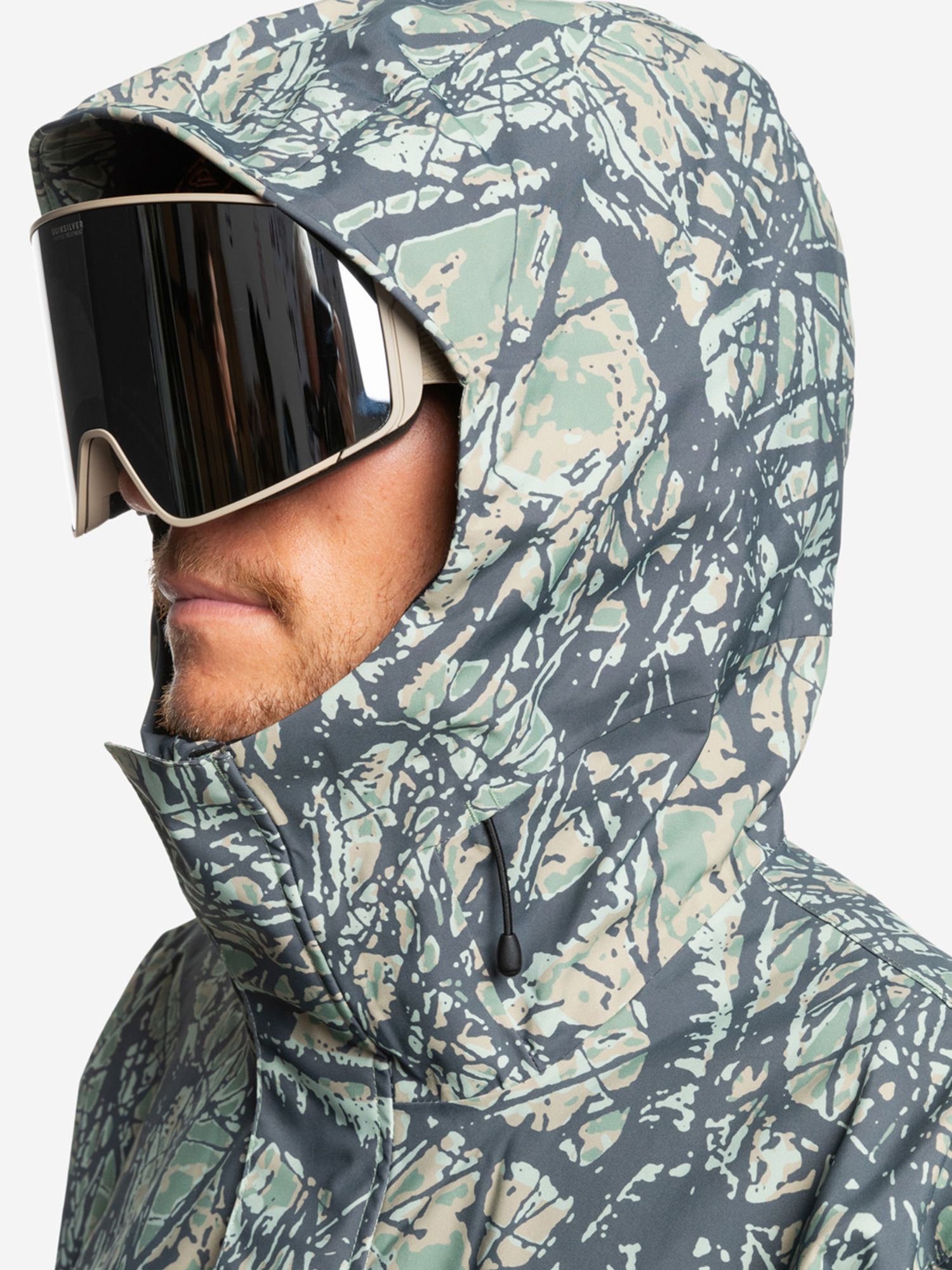 фото Куртка утепленная мужская quiksilver high altitude 20 k, мультицвет