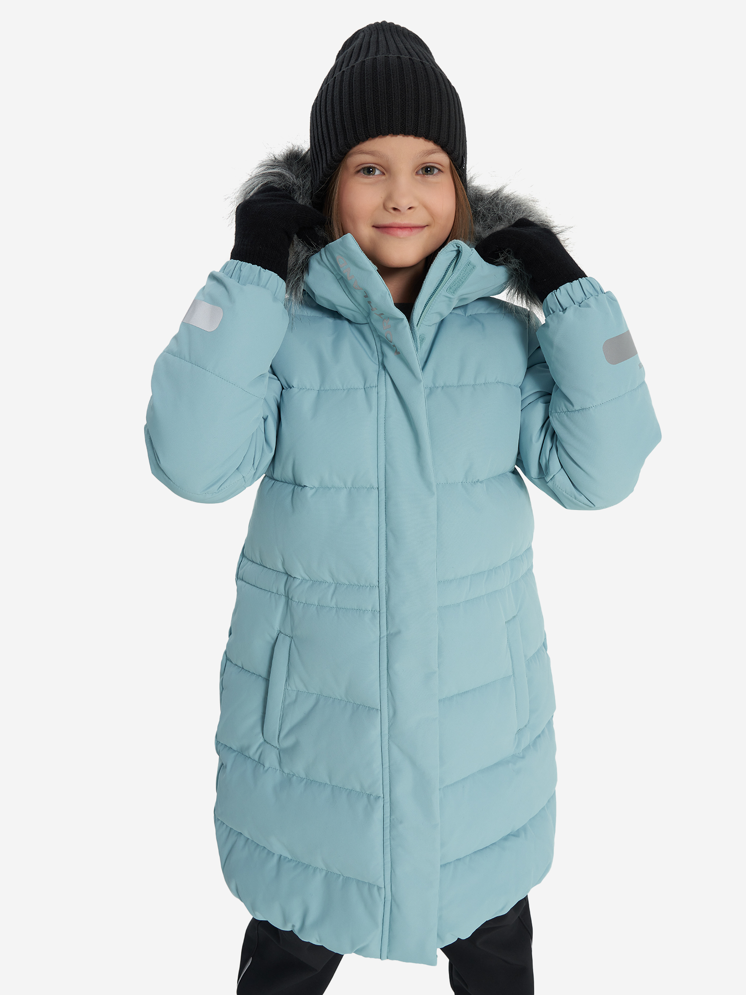 Пальто утепленное для девочек Northland, Зеленый
Пальто утепленное для девочек Northland, Зеленый