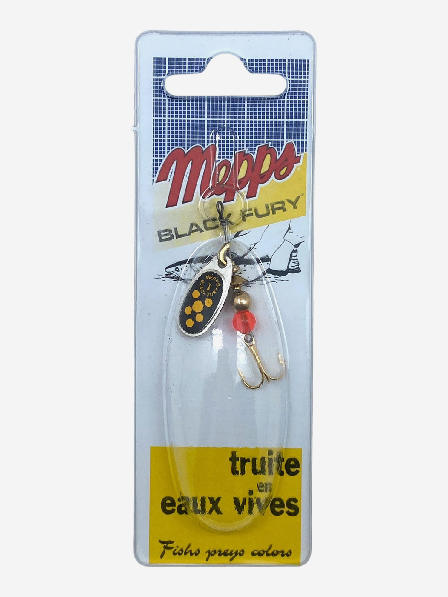 Блесна вращающаяся MEPPS "Black Fury JAUNE AG" №1 (3,5г) блистер, Серебряный
Блесна вращающаяся MEPPS "Black Fury JAUNE AG" №1 (3,5г) блистер, Серебряный