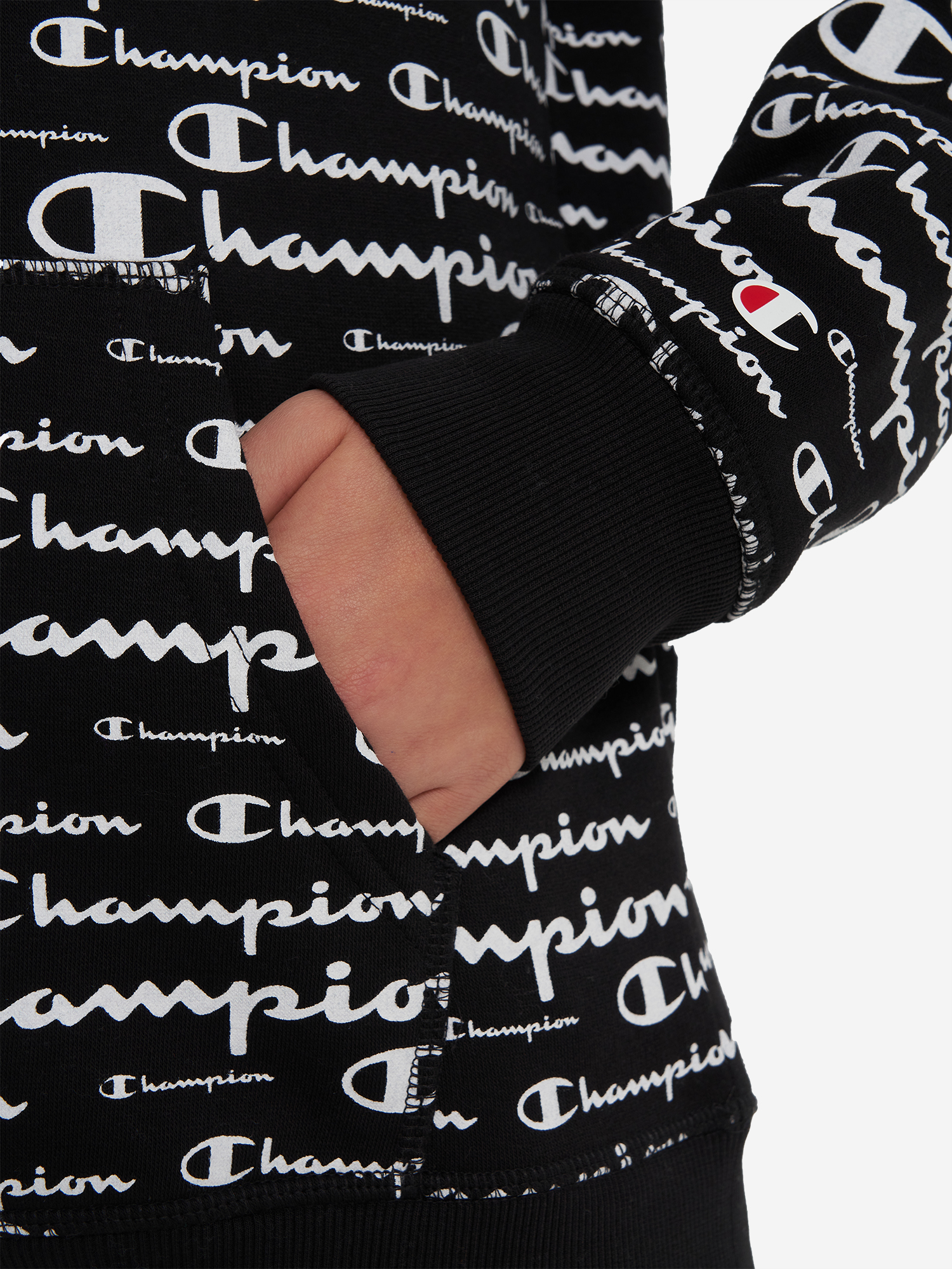 фото Худи для мальчиков champion, черный