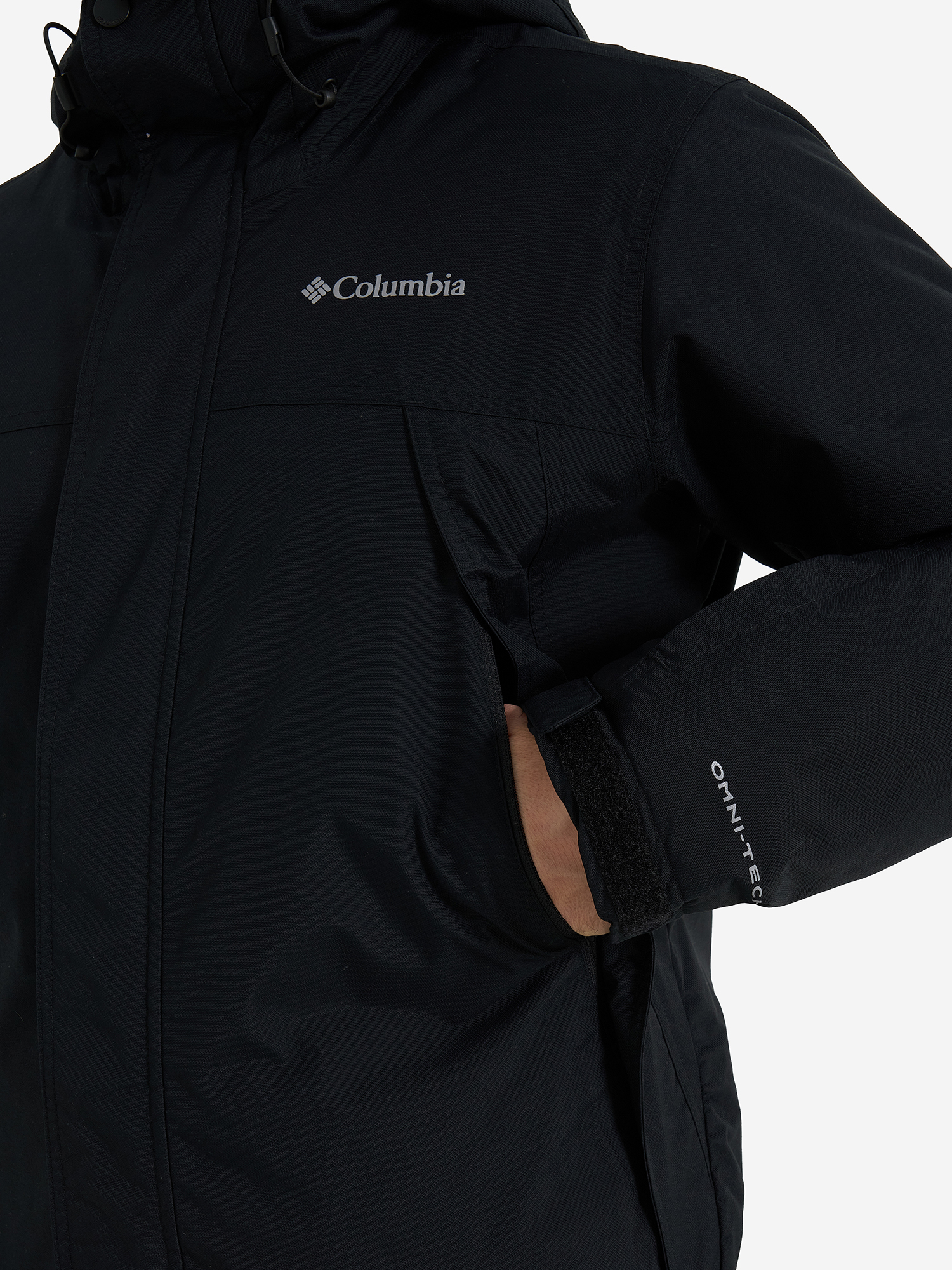 фото Куртка утепленная мужская columbia shotski jacket, черный