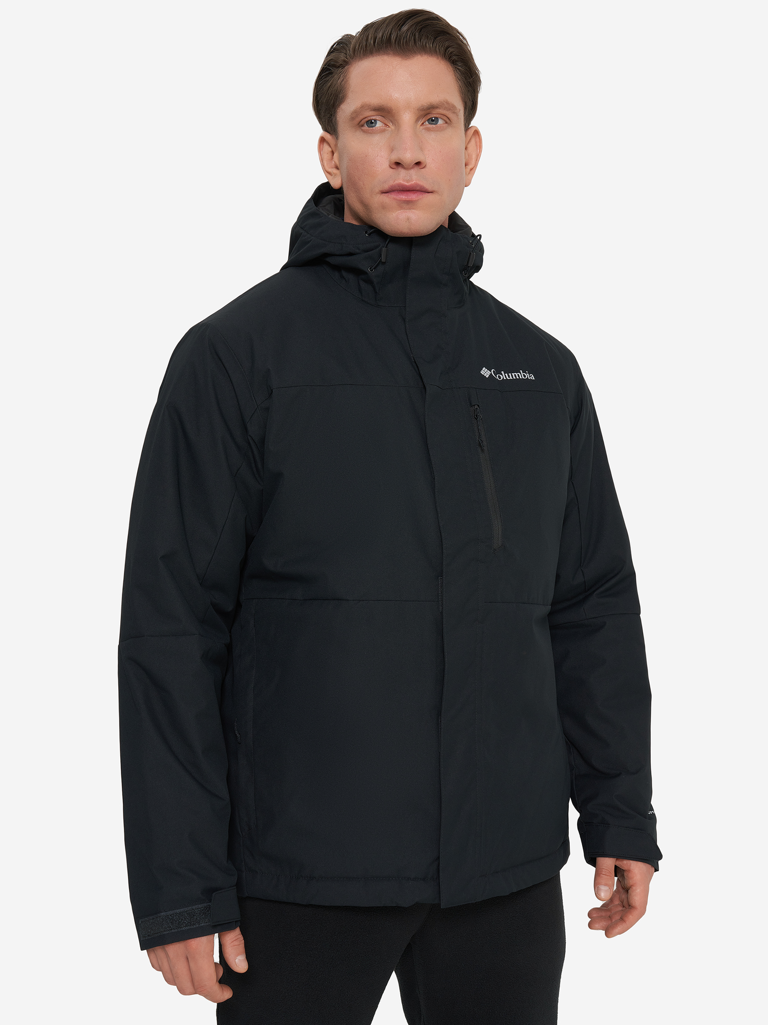 фото Куртка утепленная мужская columbia hikebound ii insulated jacket, черный