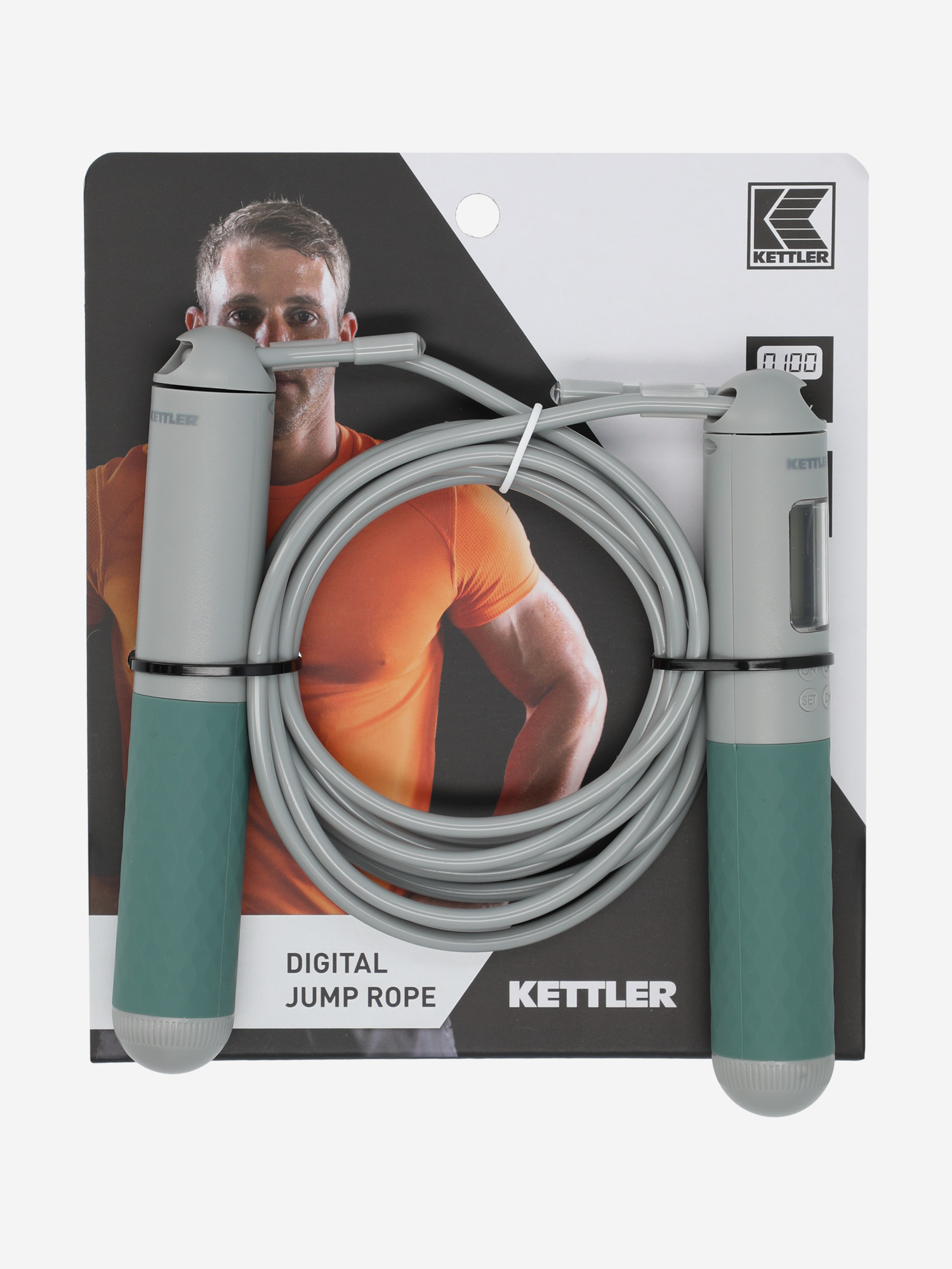 фото Скакалка со счетчиком kettler, серый