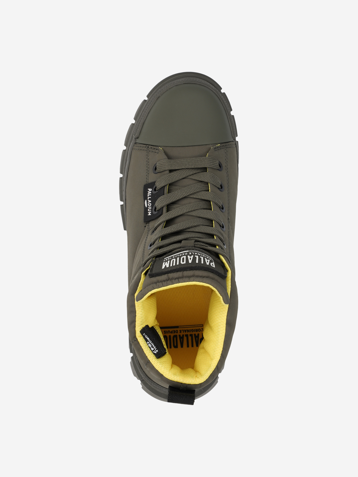 фото Ботинки утепленные женские palladium revolt overcush, зеленый
