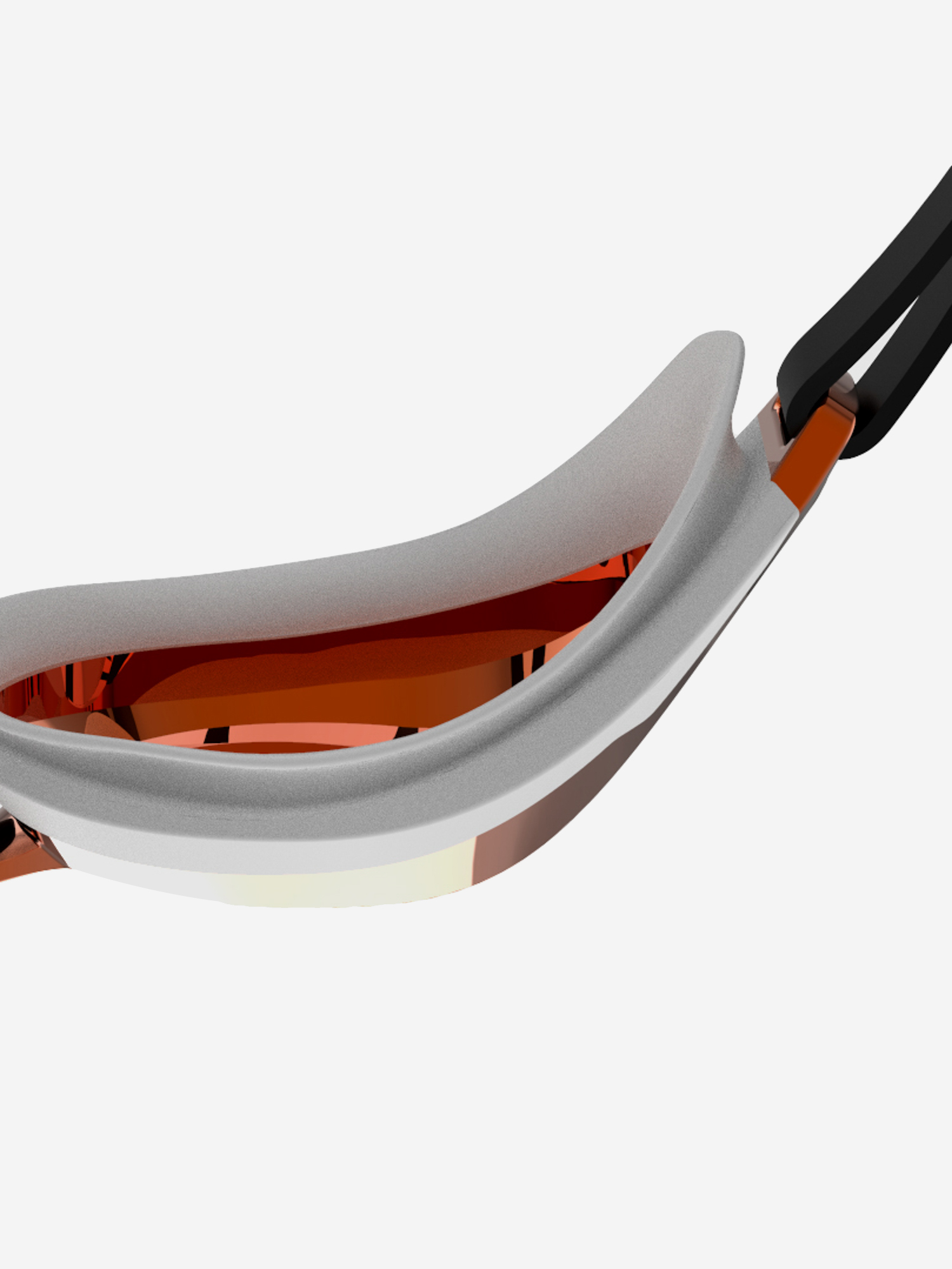 фото Очки для плавания speedo fastskin speedsocket 2 mirror, белый