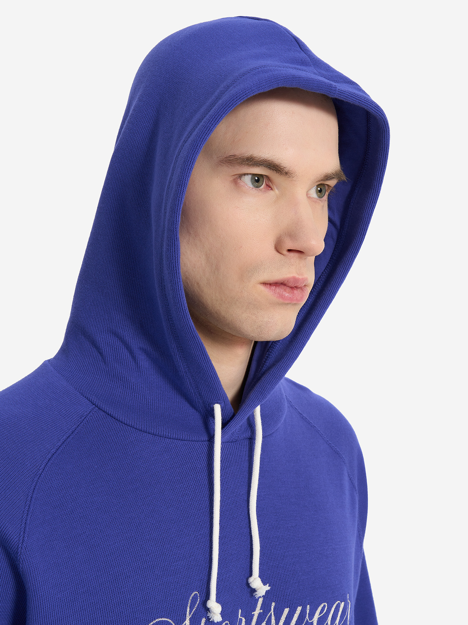 фото Худи мужское puma classics+, синий