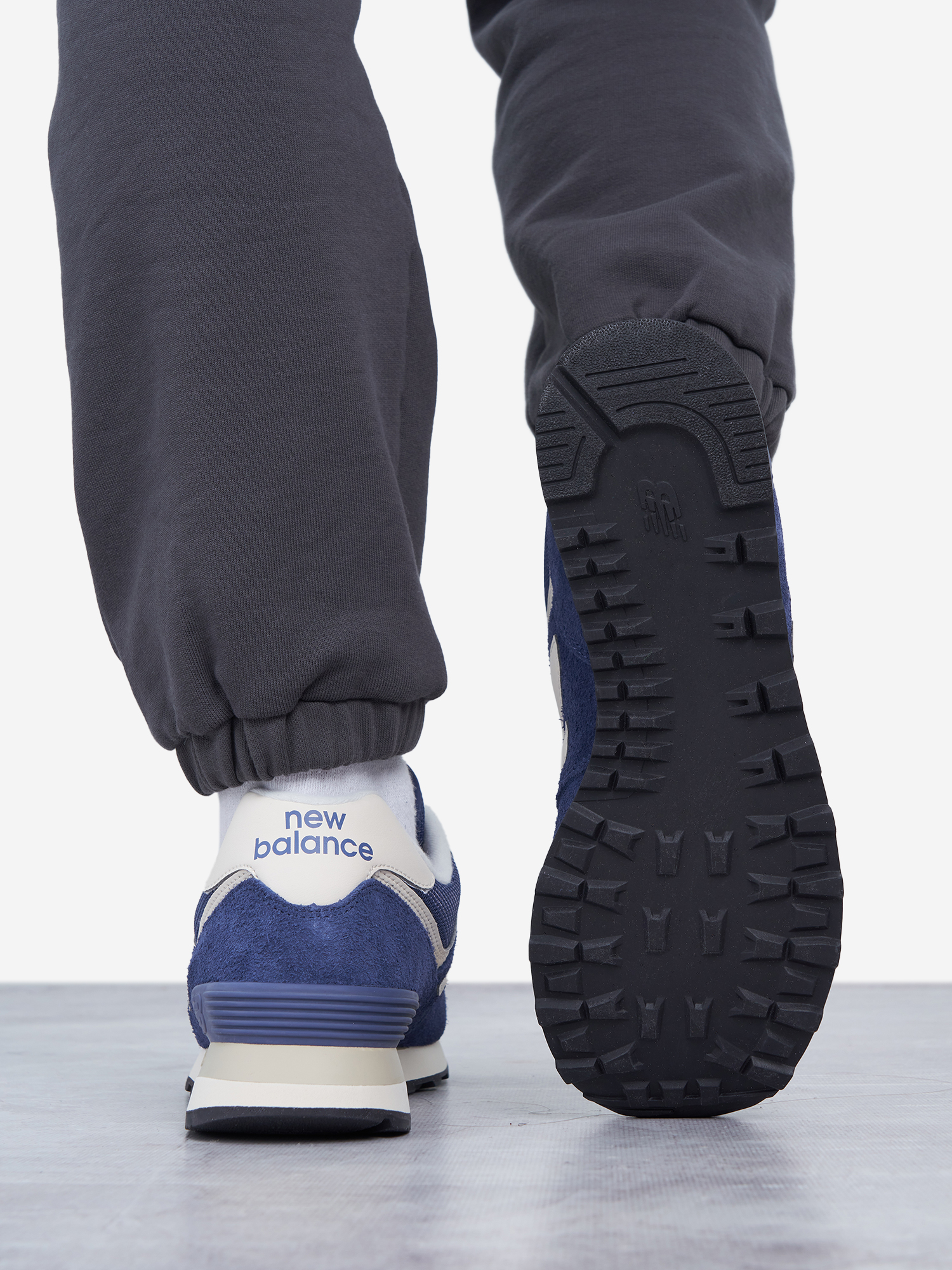 фото Кроссовки женские new balance 574, синий