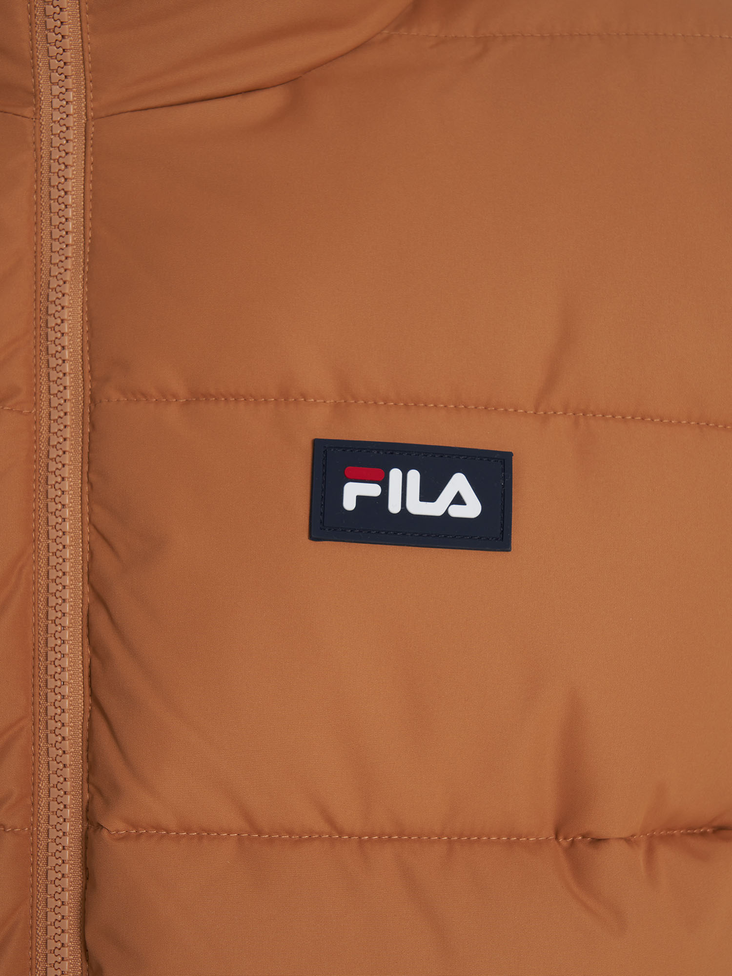 фото Пуховик мужской fila, коричневый