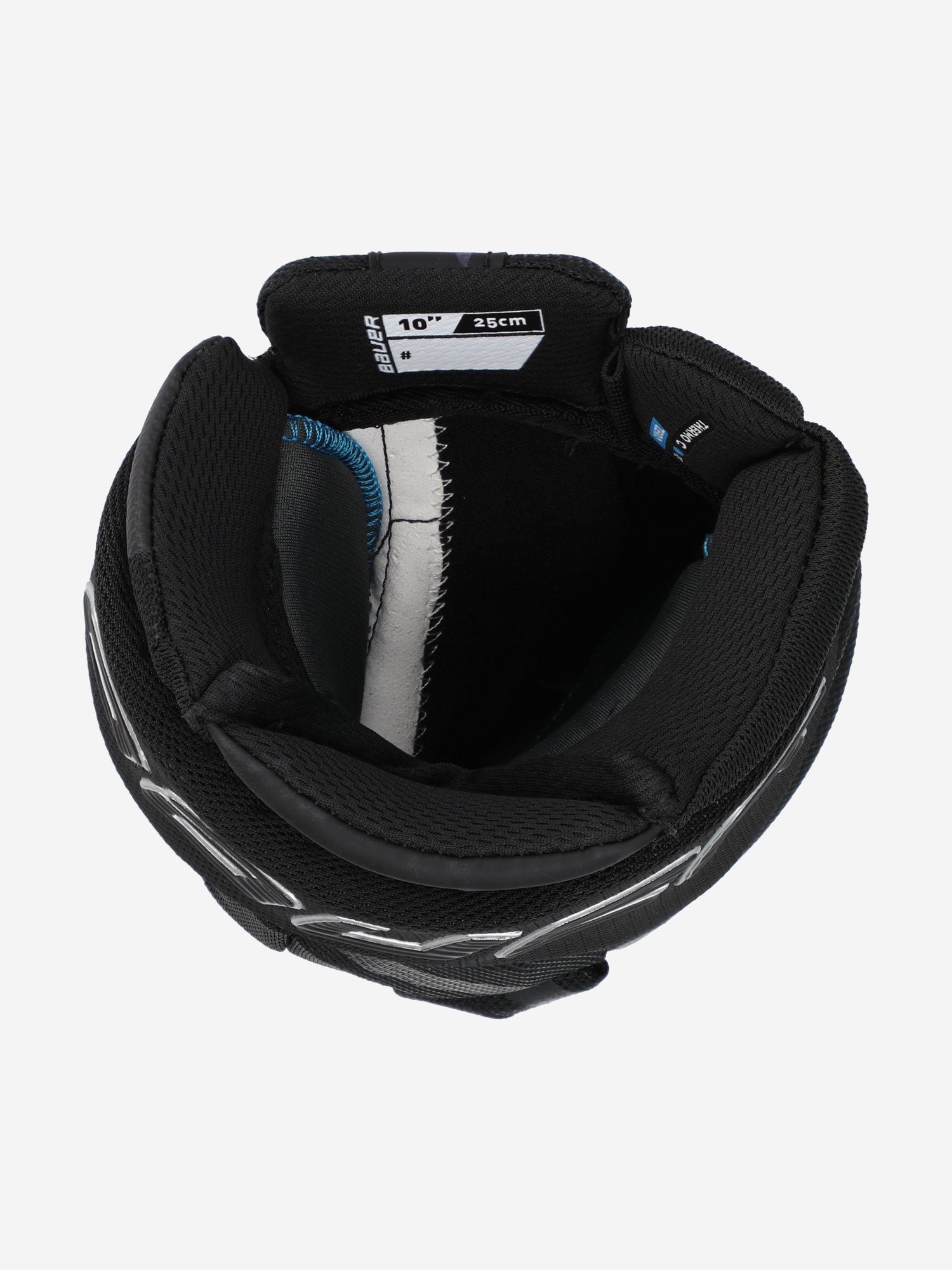 фото Перчатки хоккейные детские bauer vapor flylite jr, черный