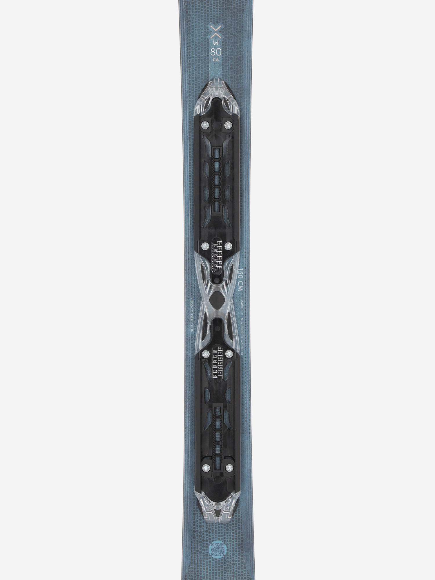 фото Горные лыжи женские rossignol experience w 80 ca + крепления xp11, серый