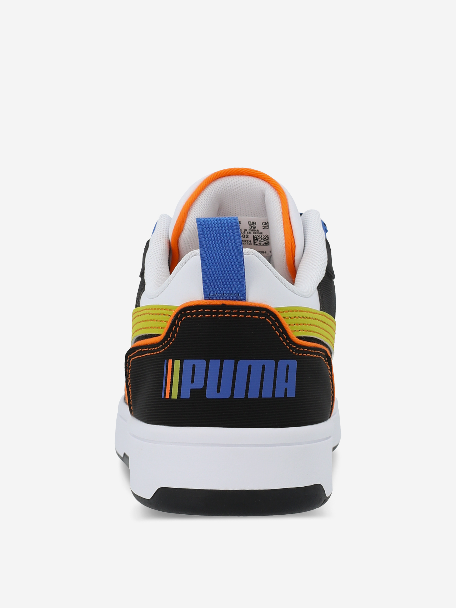 фото Кеды для мальчиков puma rebound v6 lo starblitz jr, белый