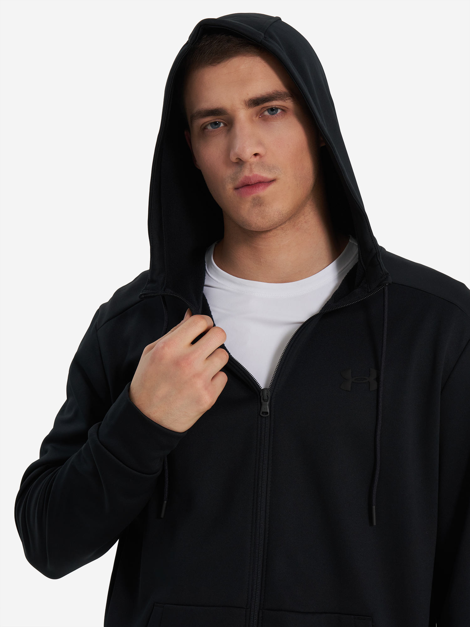фото Толстовка мужская under armour, черный