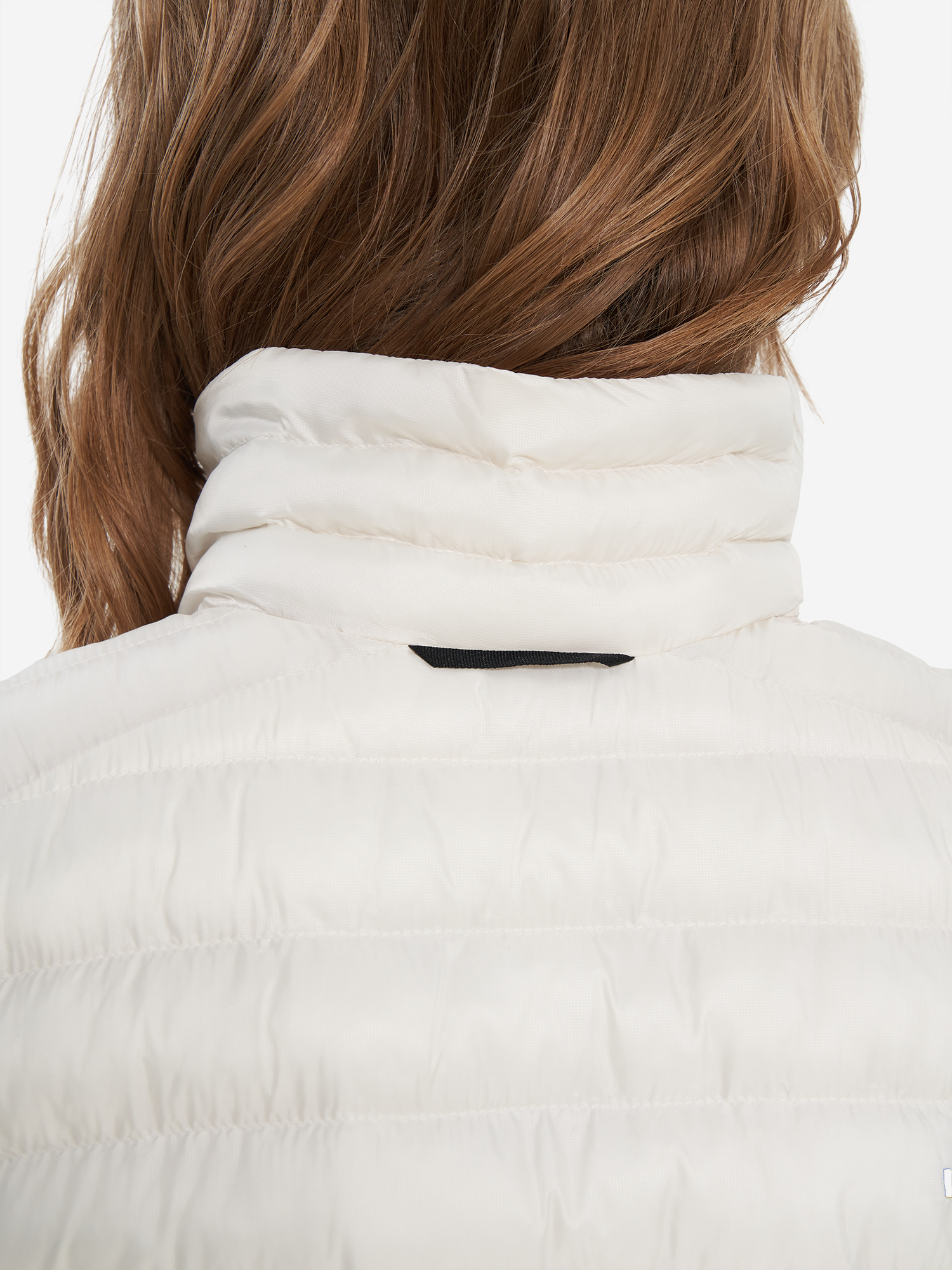 фото Жилет утепленный женский the north face huila synth, бежевый
