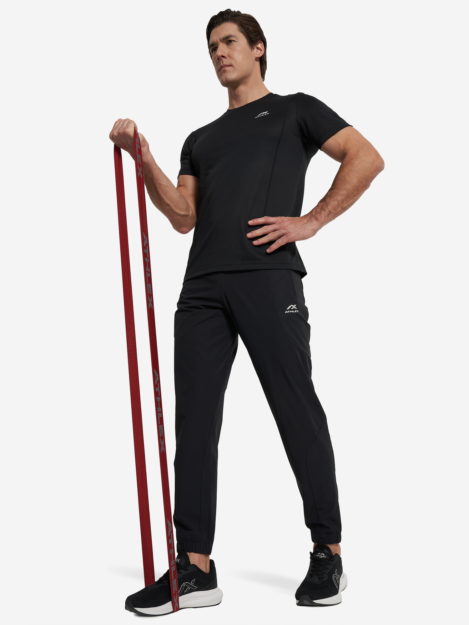 фото Брюки мужские athlex, черный