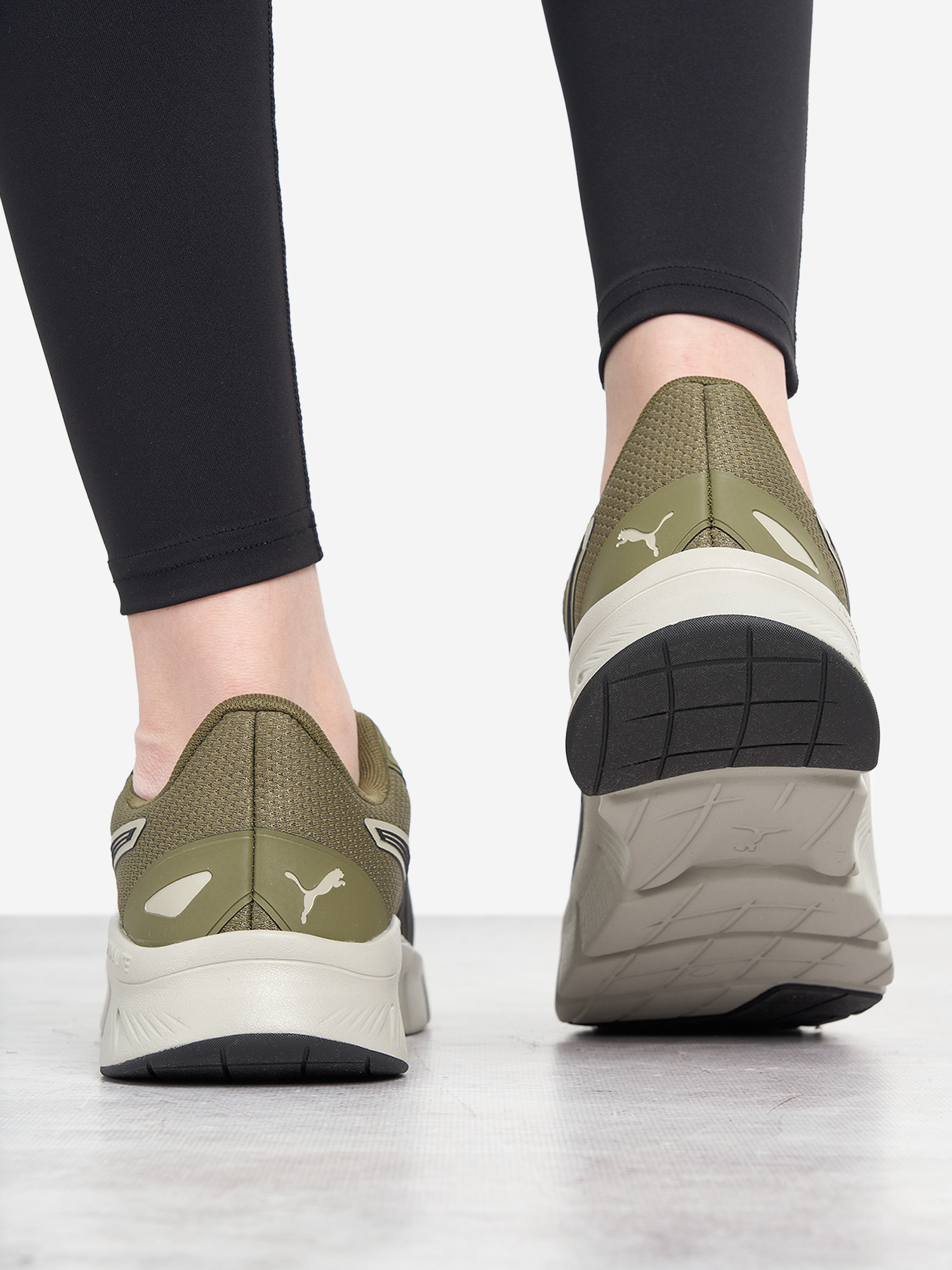 фото Кроссовки женские puma flexfocus lite modern, зеленый