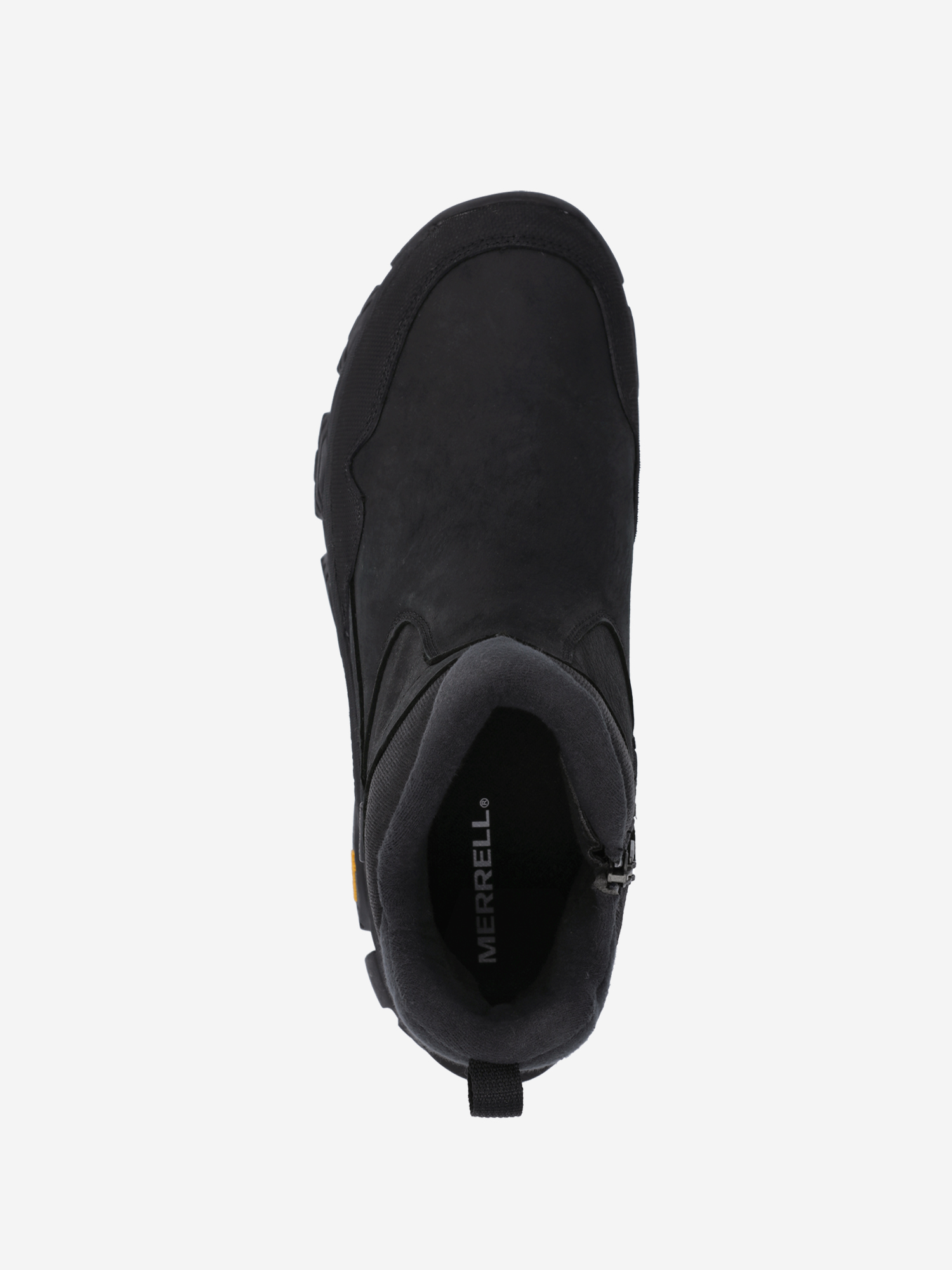 фото Ботинки утепленные мужские merrell coldpack 3 thermo tall zip wp, черный