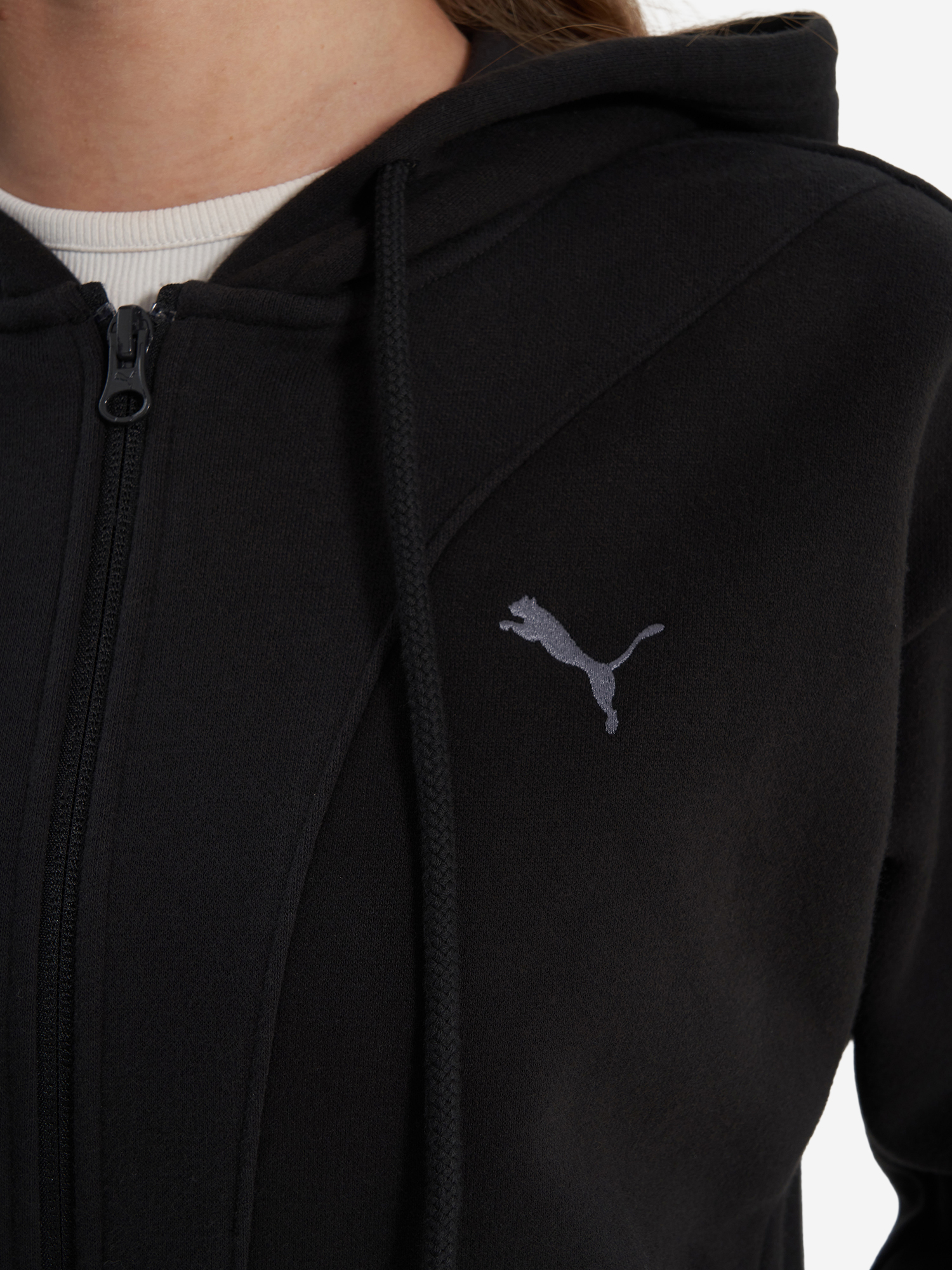 фото Толстовка женская puma, черный