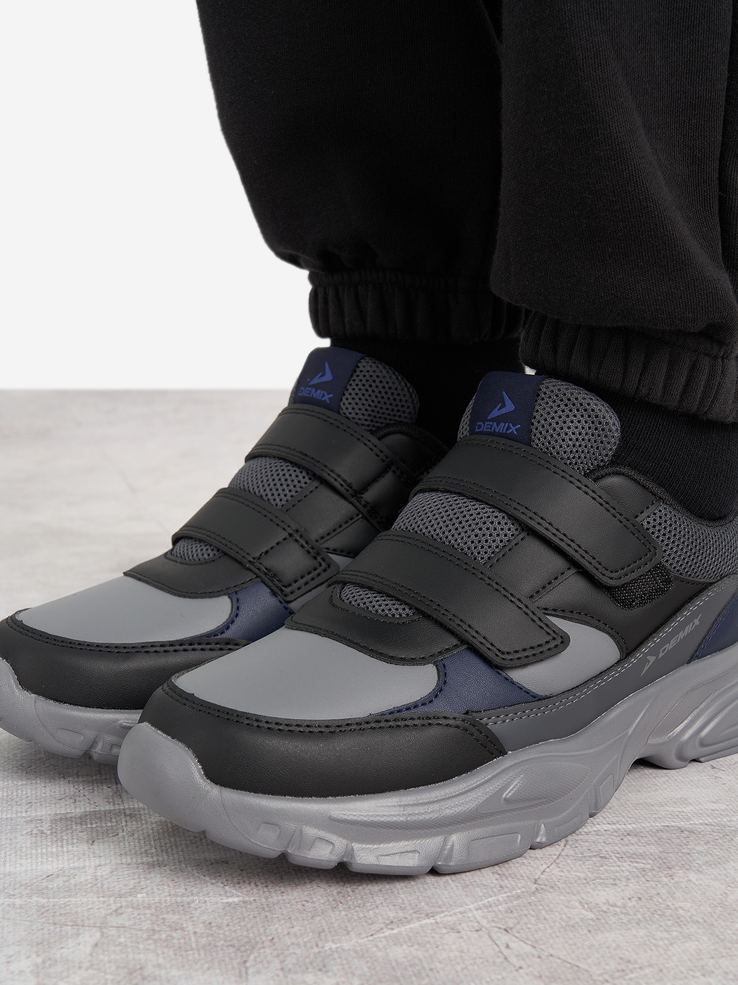 фото Кроссовки для мальчиков demix first 2.0 pu, черный
