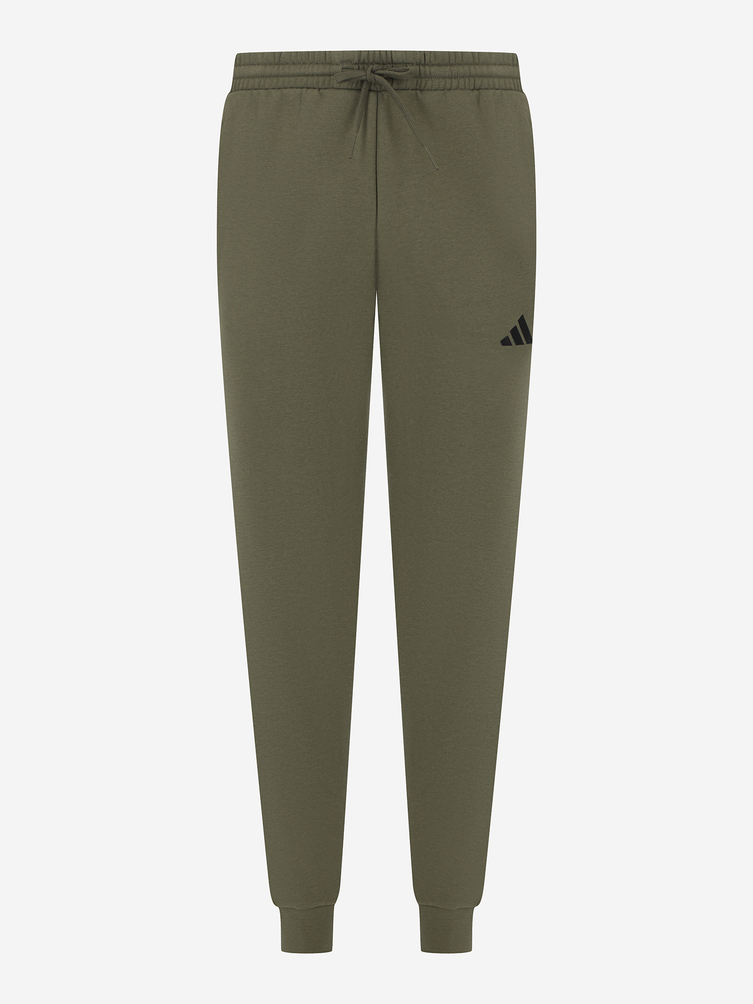 фото Брюки флисовые мужские adidas, зеленый