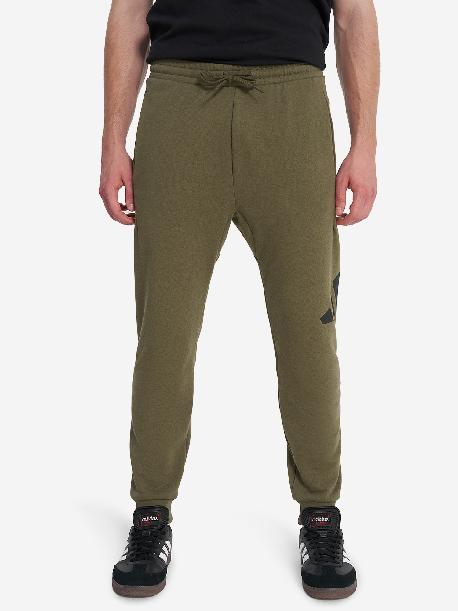 фото Брюки мужские adidas, зеленый