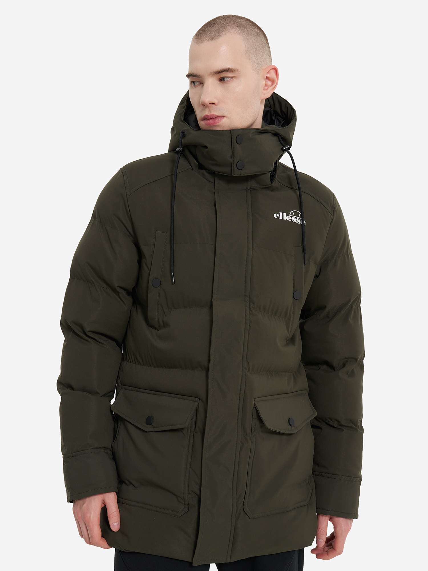 фото Куртка утепленная мужская ellesse, зеленый