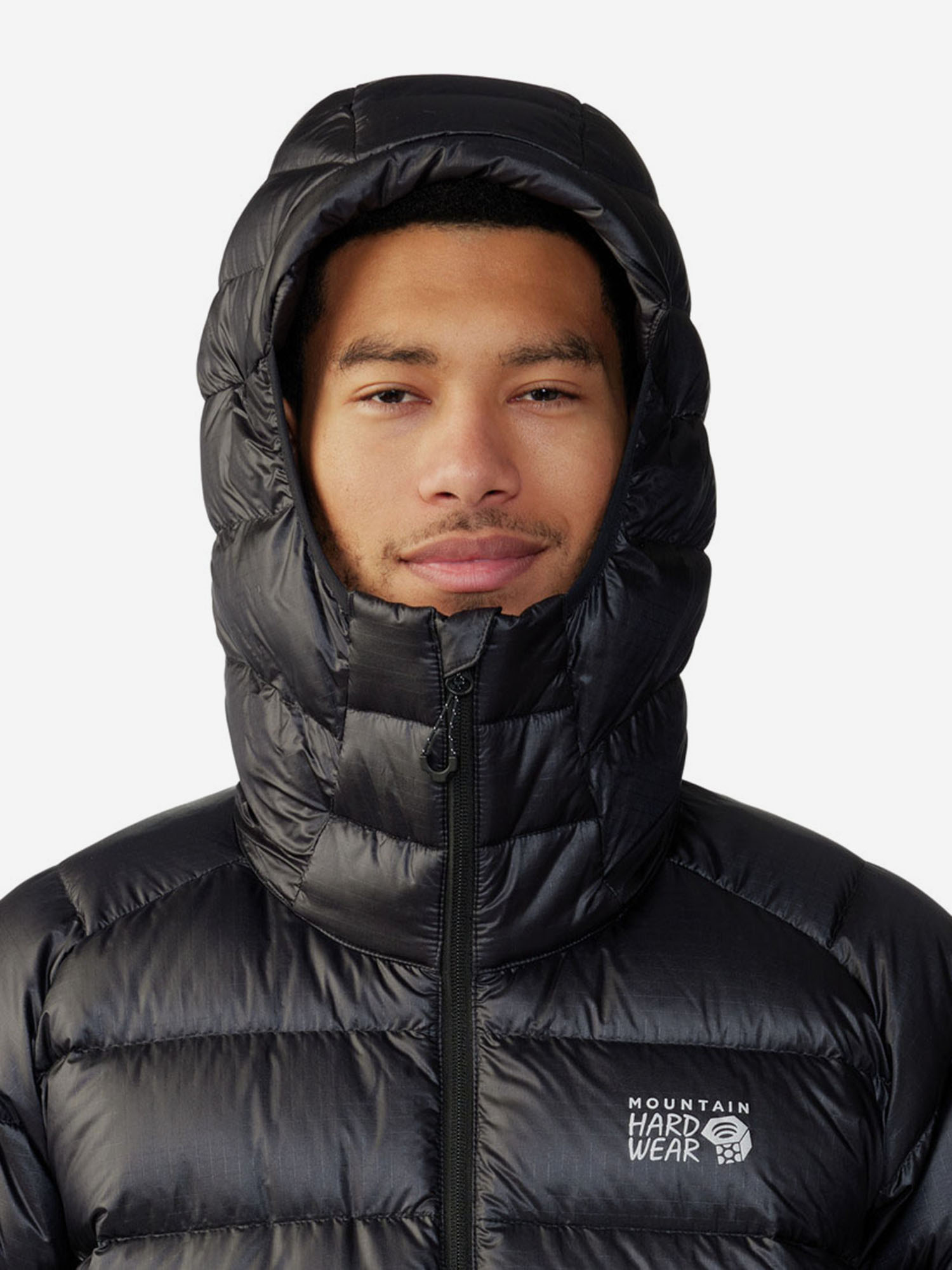 фото Пуховик мужской mountain hardwear phantom alpine, черный
