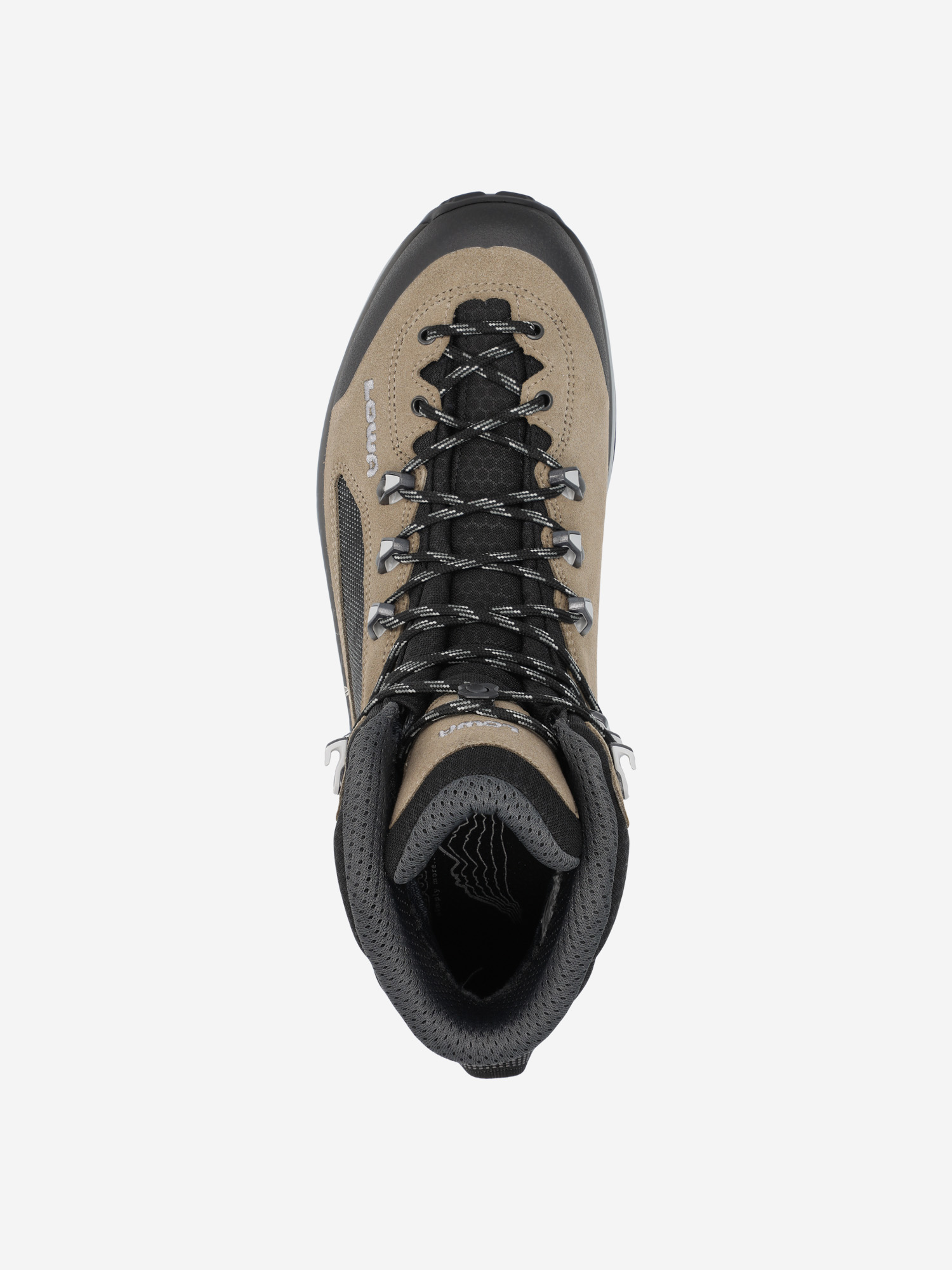фото Ботинки мужские lowa corvara gtx mid, бежевый