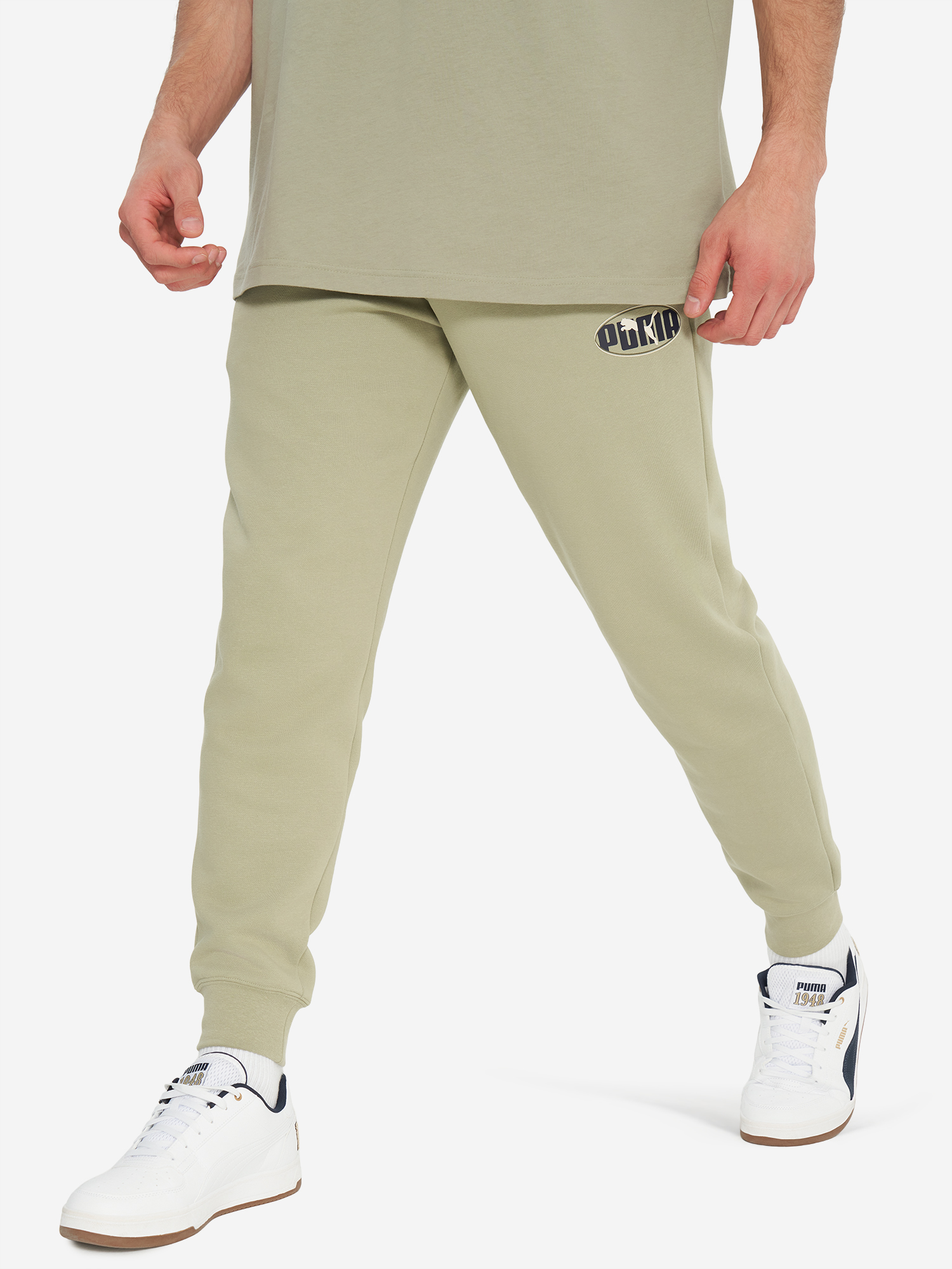 Брюки мужские PUMA Ess Logo Lab Execution, Зеленый
Брюки мужские PUMA Ess Logo Lab Execution, Зеленый