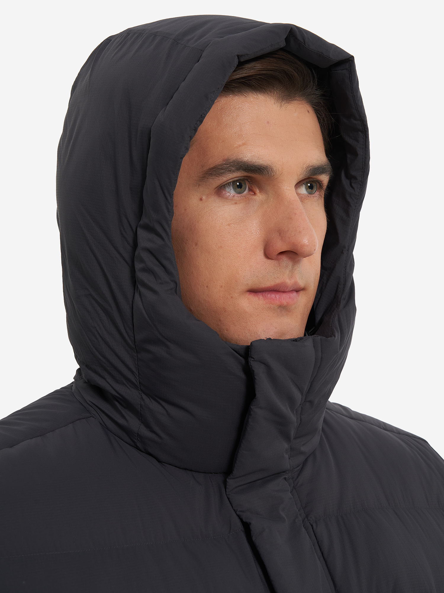 фото Пуховик мужской jack wolfskin roemertor, серый