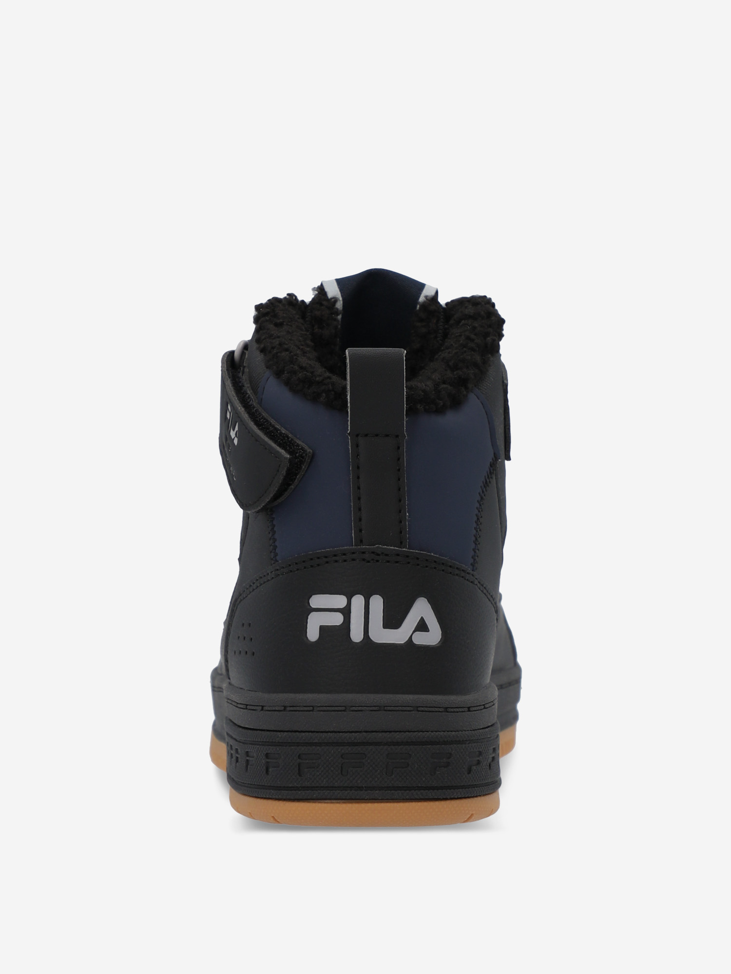 фото Кеды утепленные для мальчиков fila fil teen mid, черный