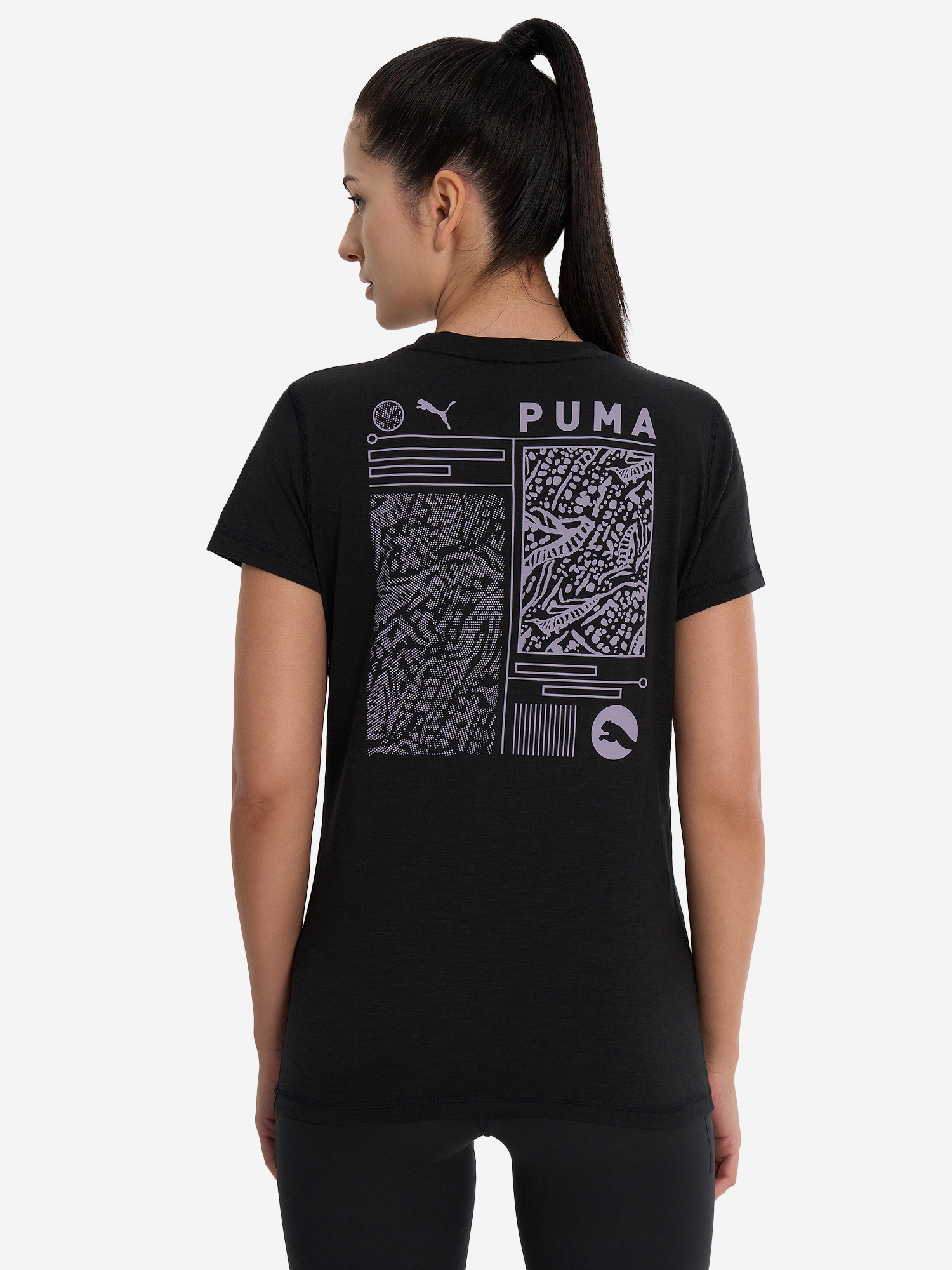 фото Футболка женская puma, черный
