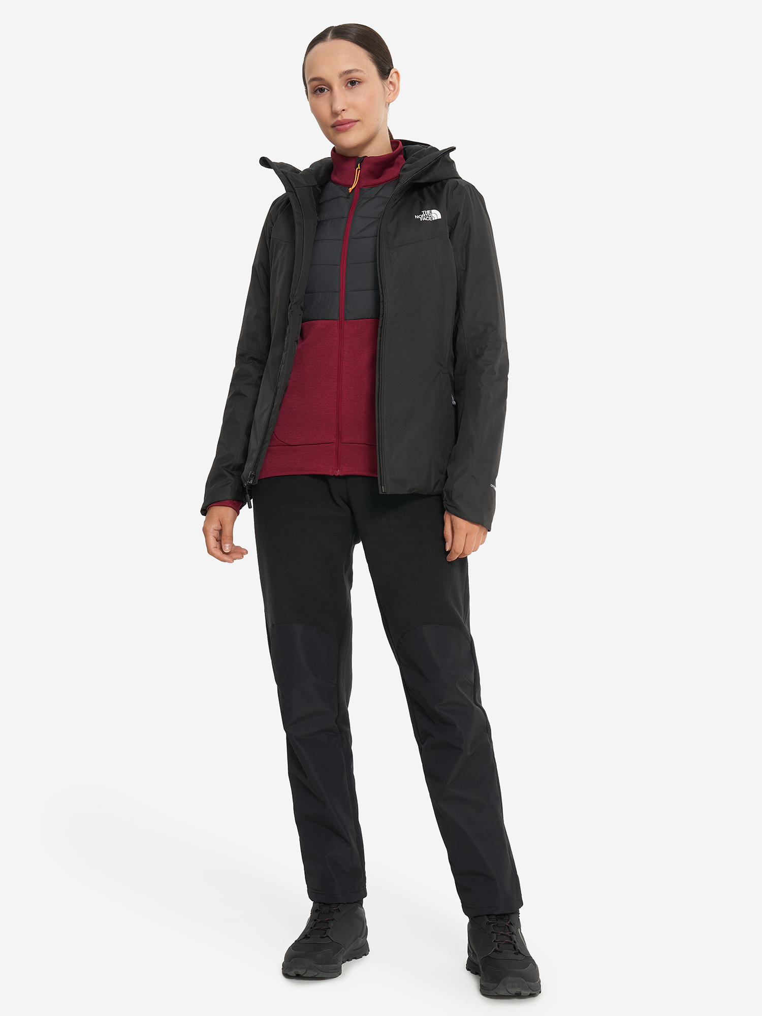 фото Куртка утепленная женская the north face quest insulated, черный