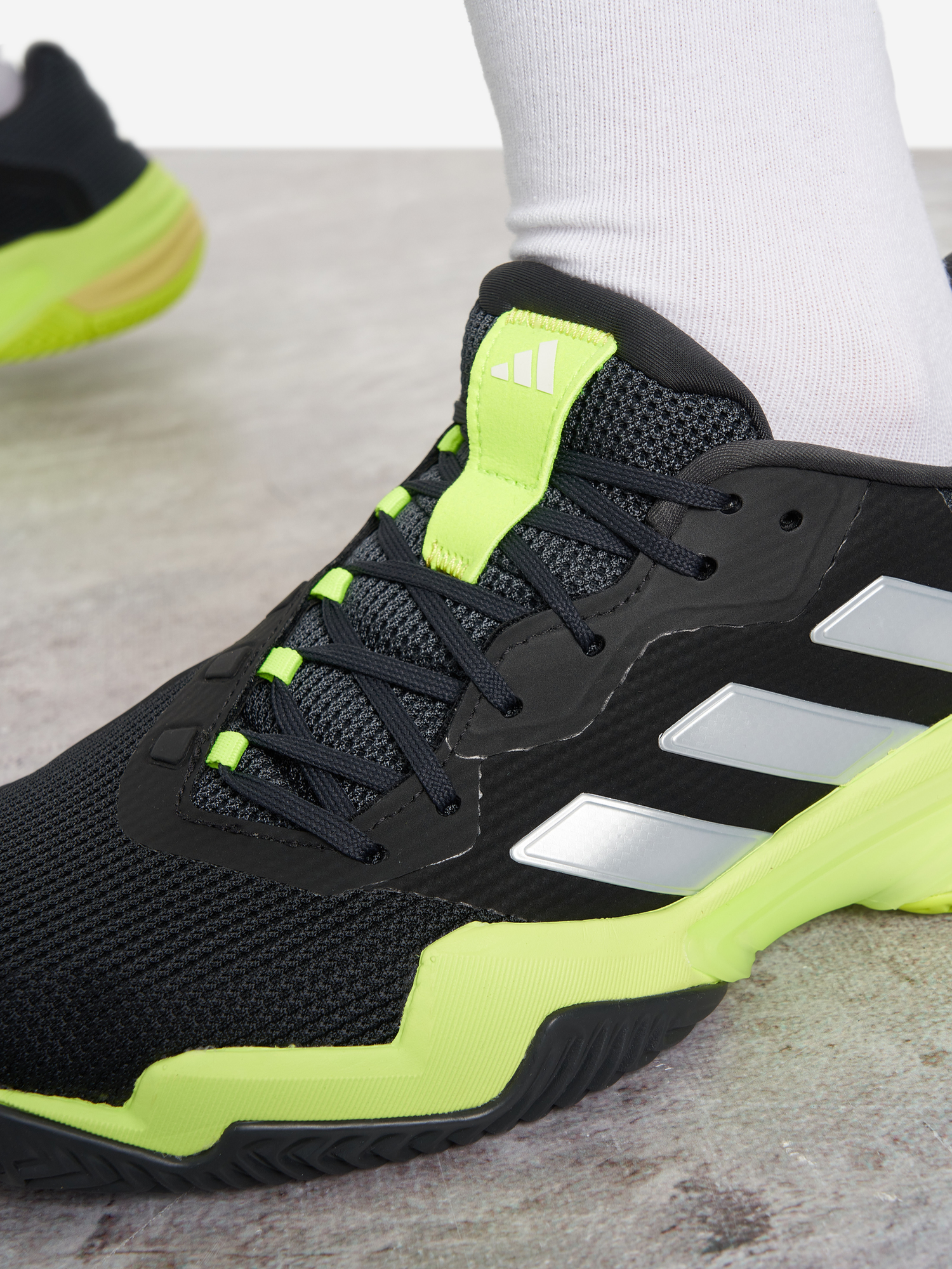 фото Кроссовки мужские adidas barricade 13, черный