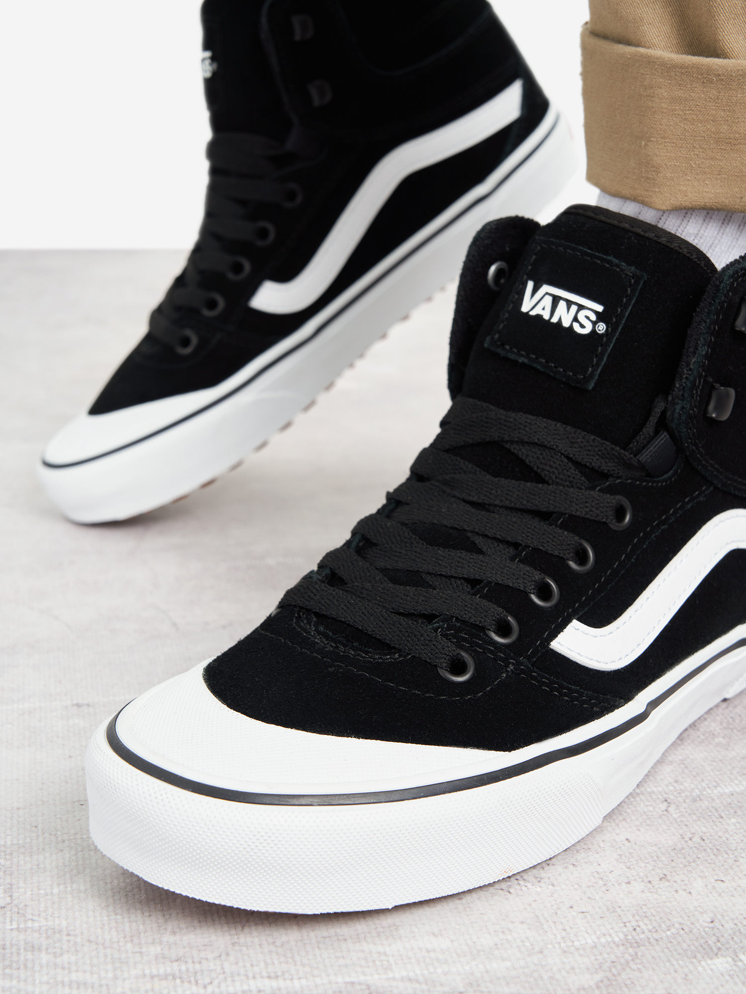 фото Кеды женские vans ashwood hi vansguard, черный