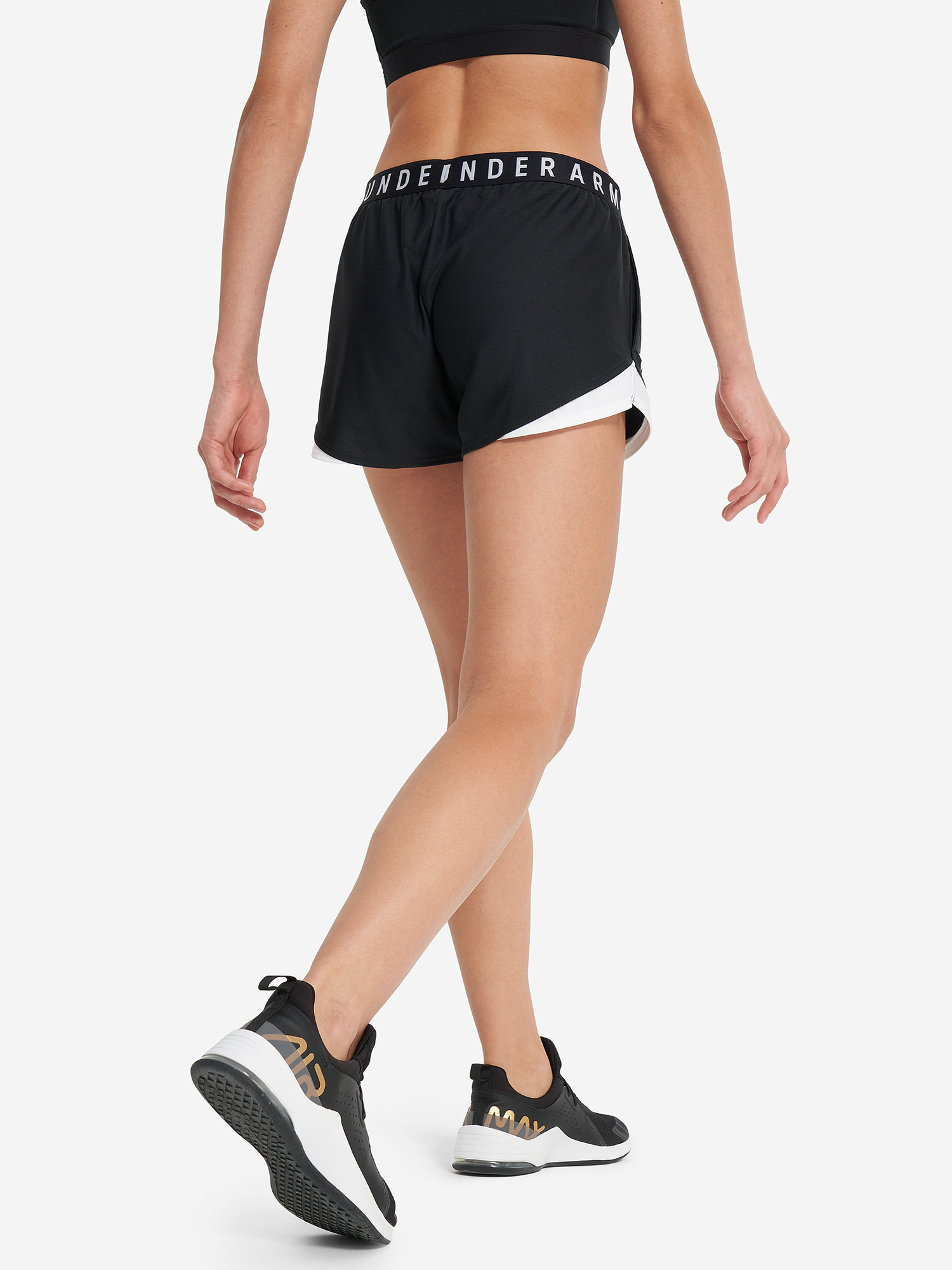 фото Шорты женские under armour, черный