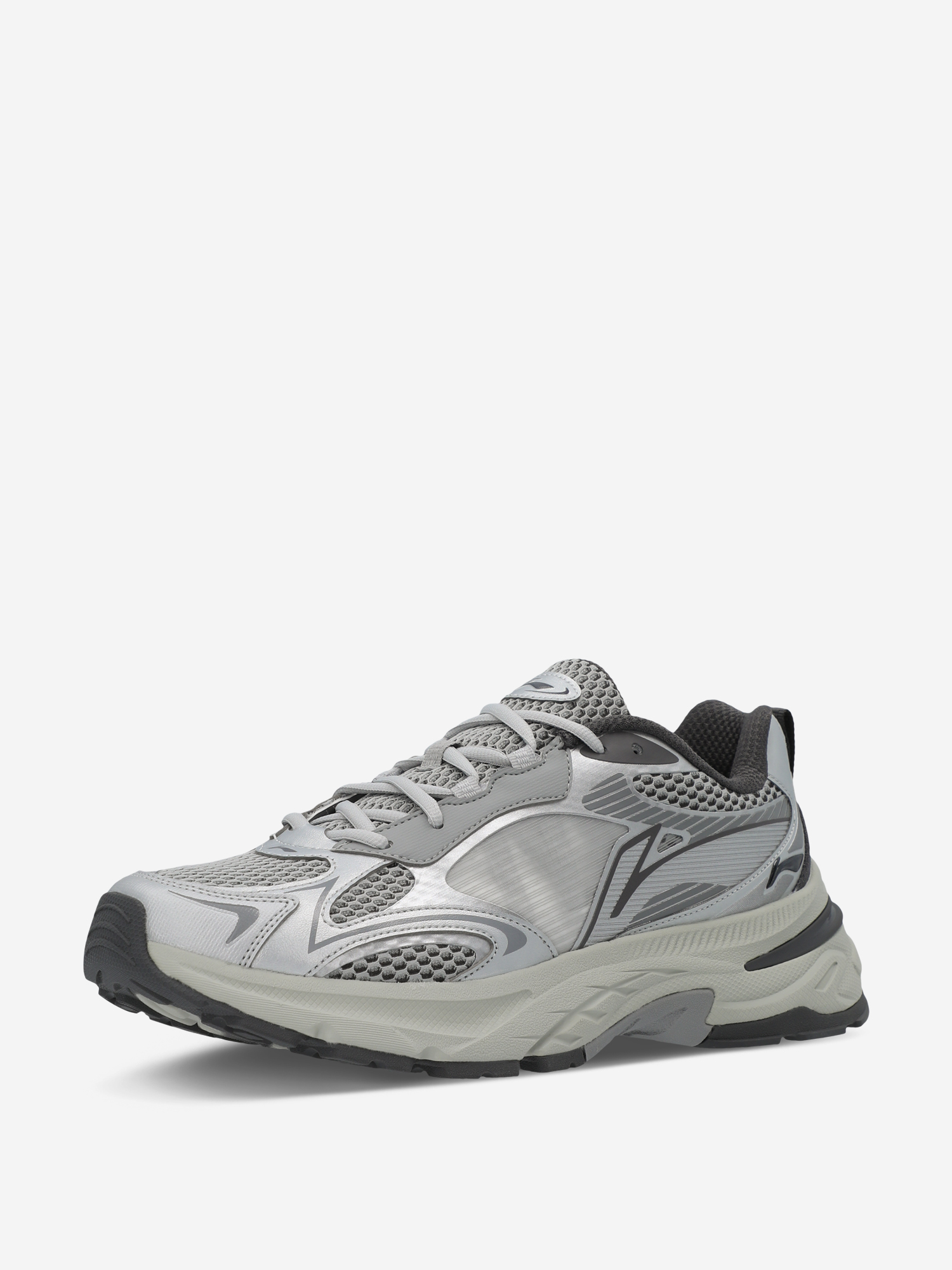 фото Кроссовки мужские li-ning wind walker, серый