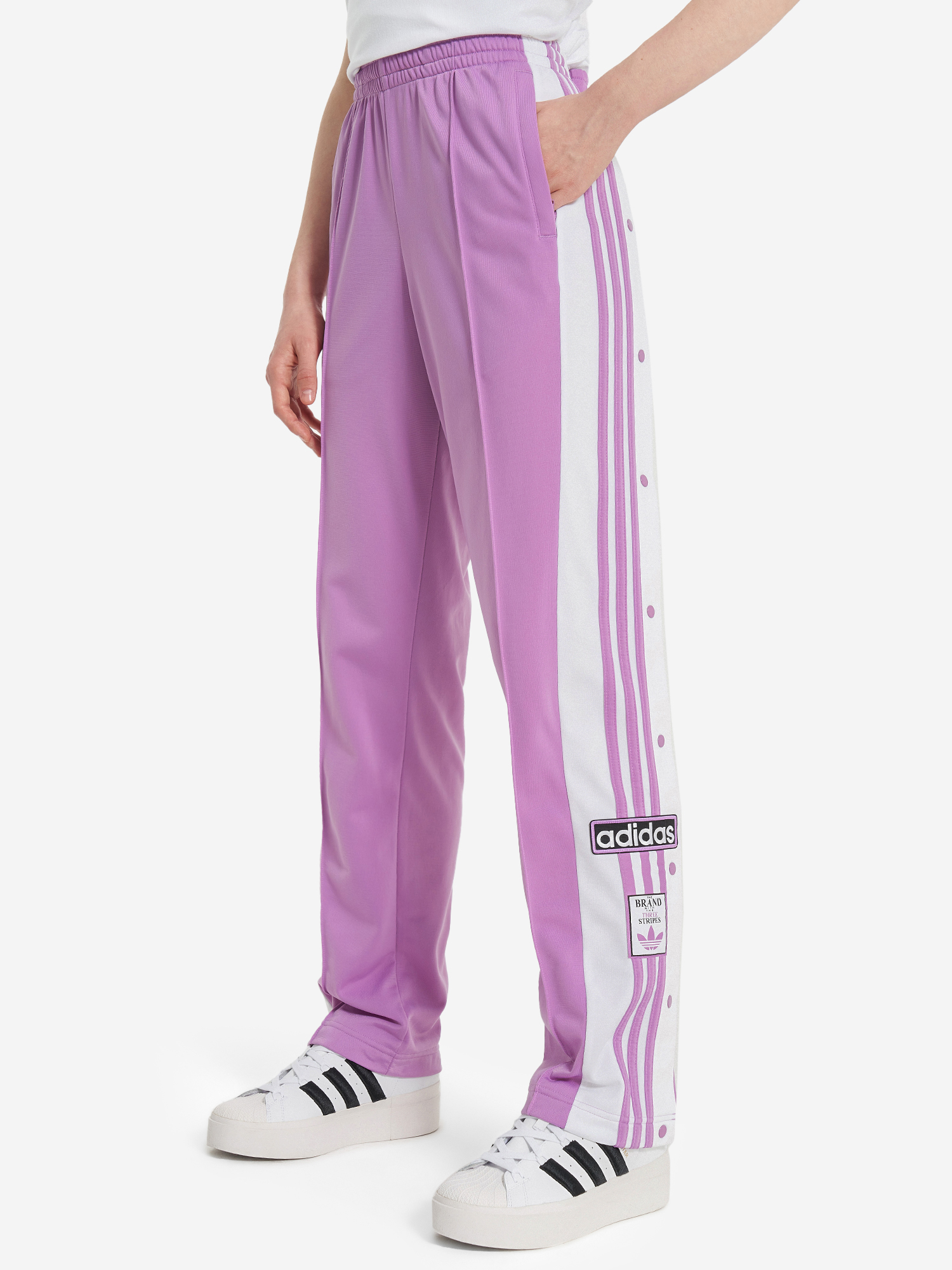 фото Брюки женские adidas, розовый