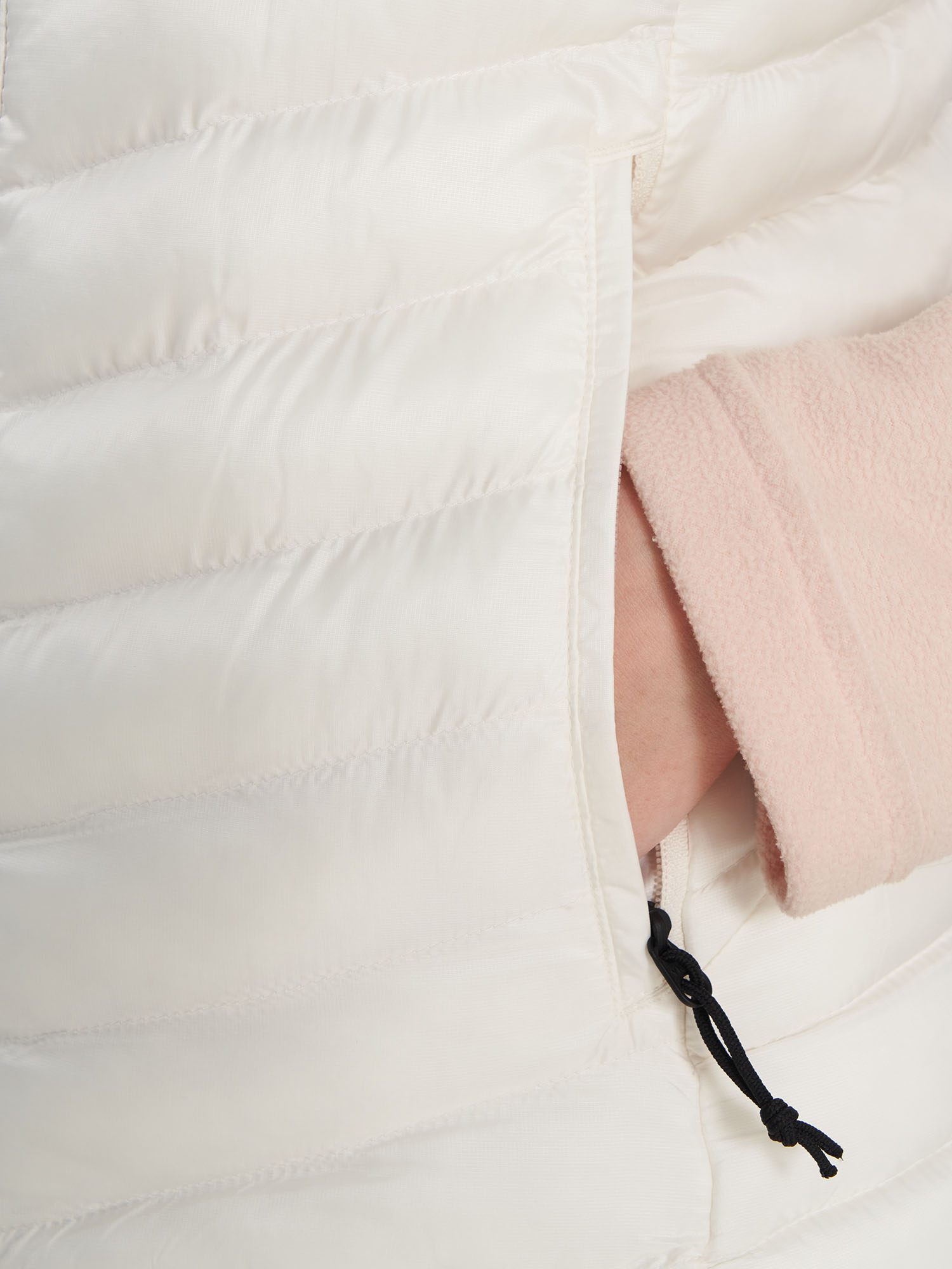 фото Жилет утепленный женский the north face huila synth, бежевый