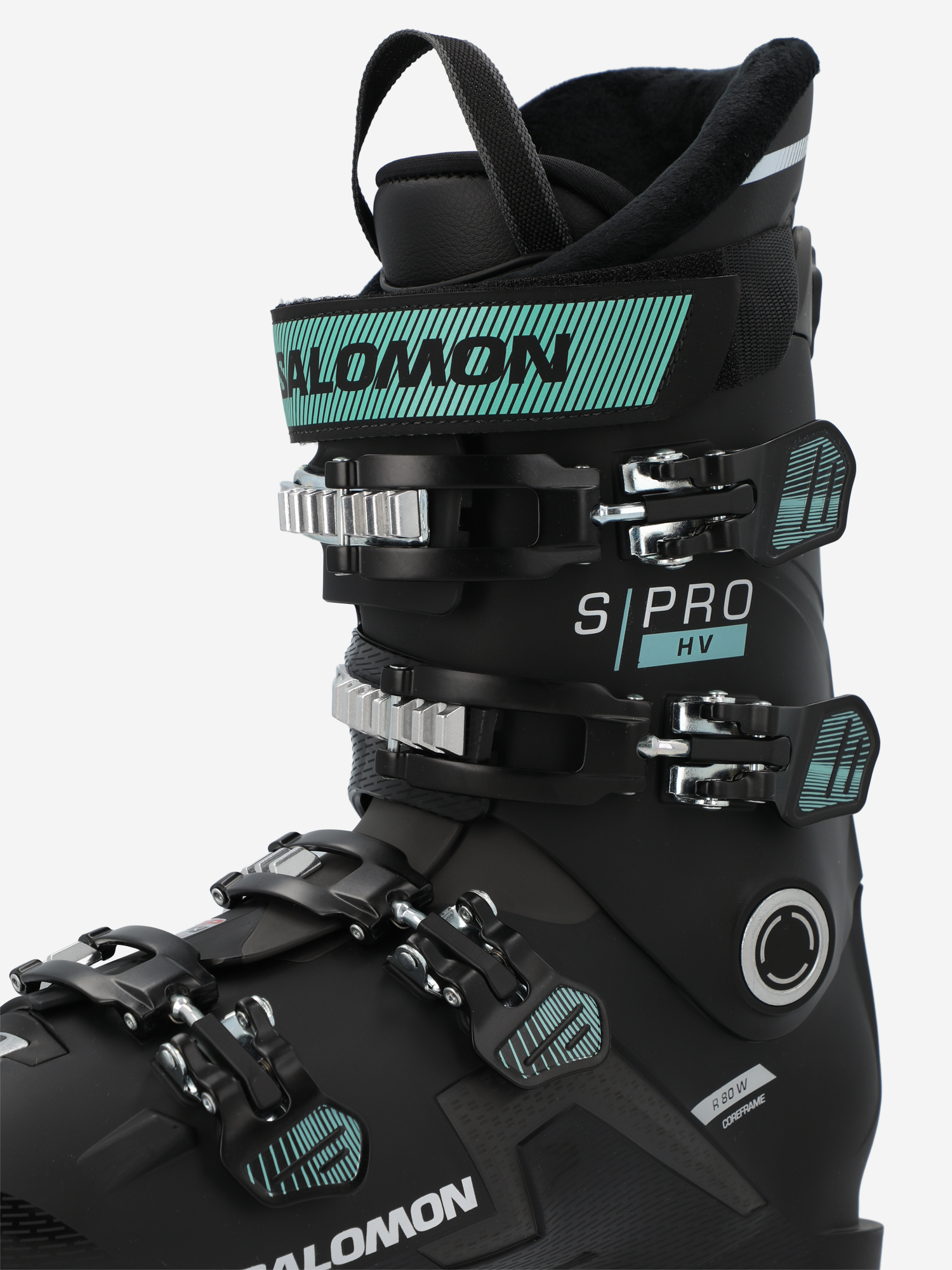 фото Ботинки горнолыжные женские salomon s/pro hv r80 w, черный