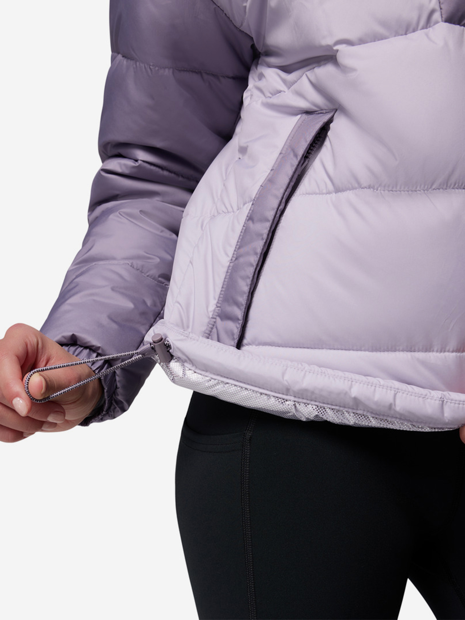 фото Куртка утепленная женская columbia pike lake iii hooded jacket, розовый