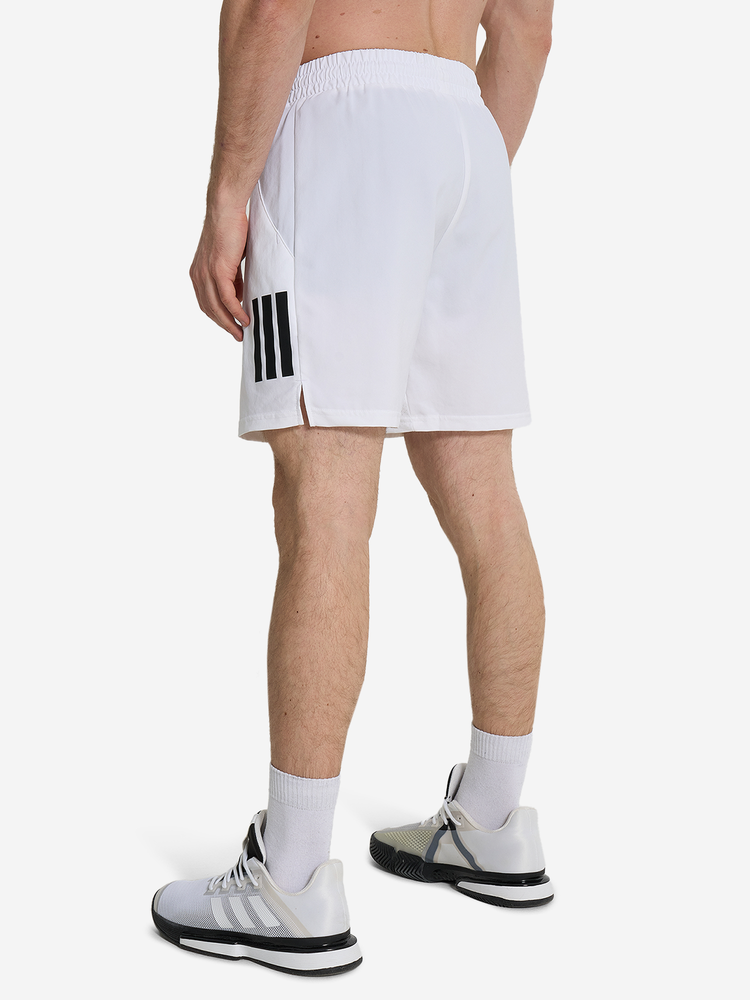 фото Шорты мужские adidas club, белый