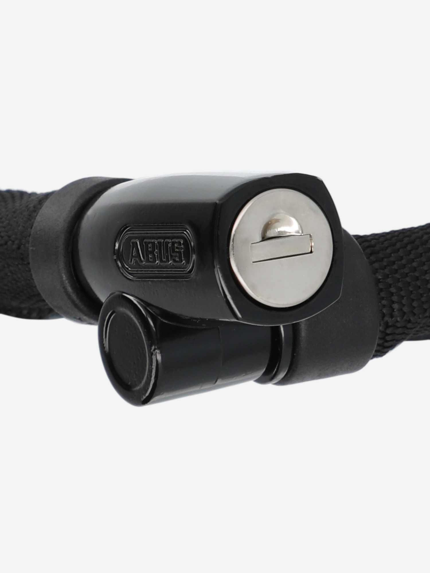 фото Замок велосипедный с ключами abus 4804 k/75 bk steel-o-chain, черный