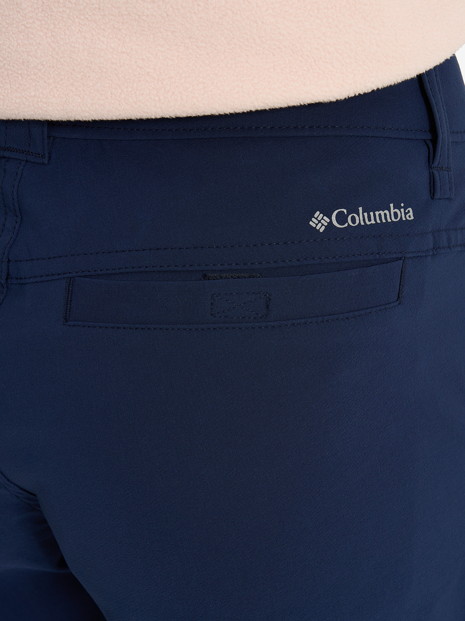 фото Брюки софтшелл женские columbia back beauty 2.0 softshell pant, синий