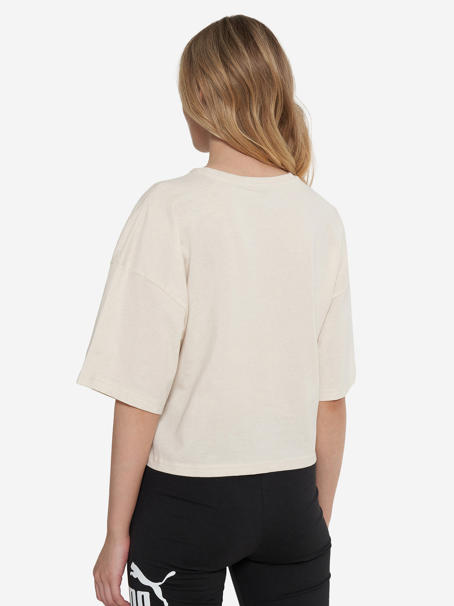 фото Футболка женская puma wardrobe ess, розовый