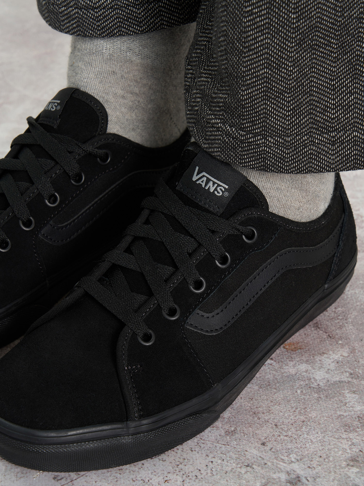 фото Кеды женские vans filmore decon, черный