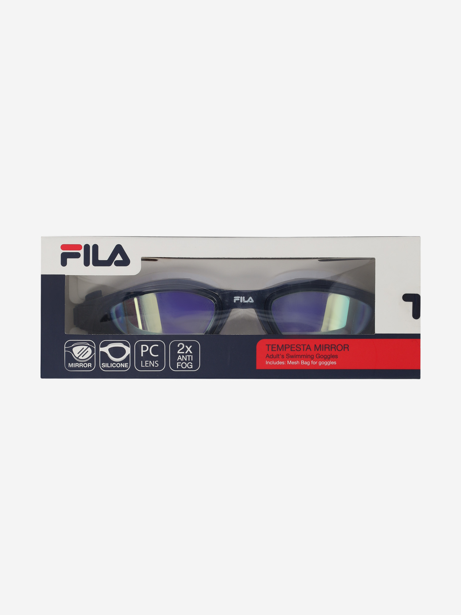 фото Очки для плавания fila, синий