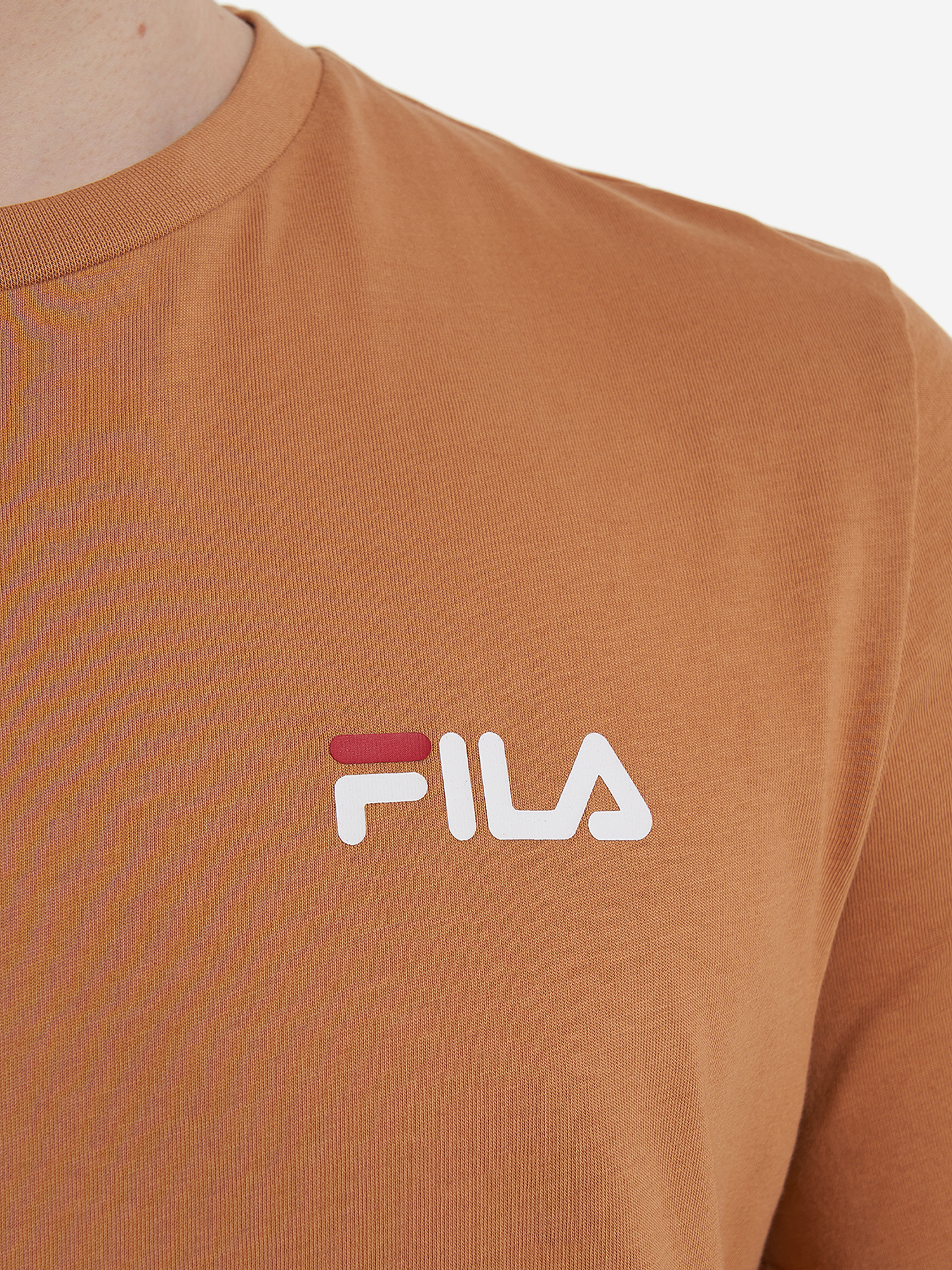 фото Футболка мужская fila, коричневый